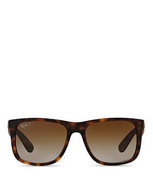 Ray-Ban Justin Classic Sunglasses Frame Brown Lenses Polarized Product Image
