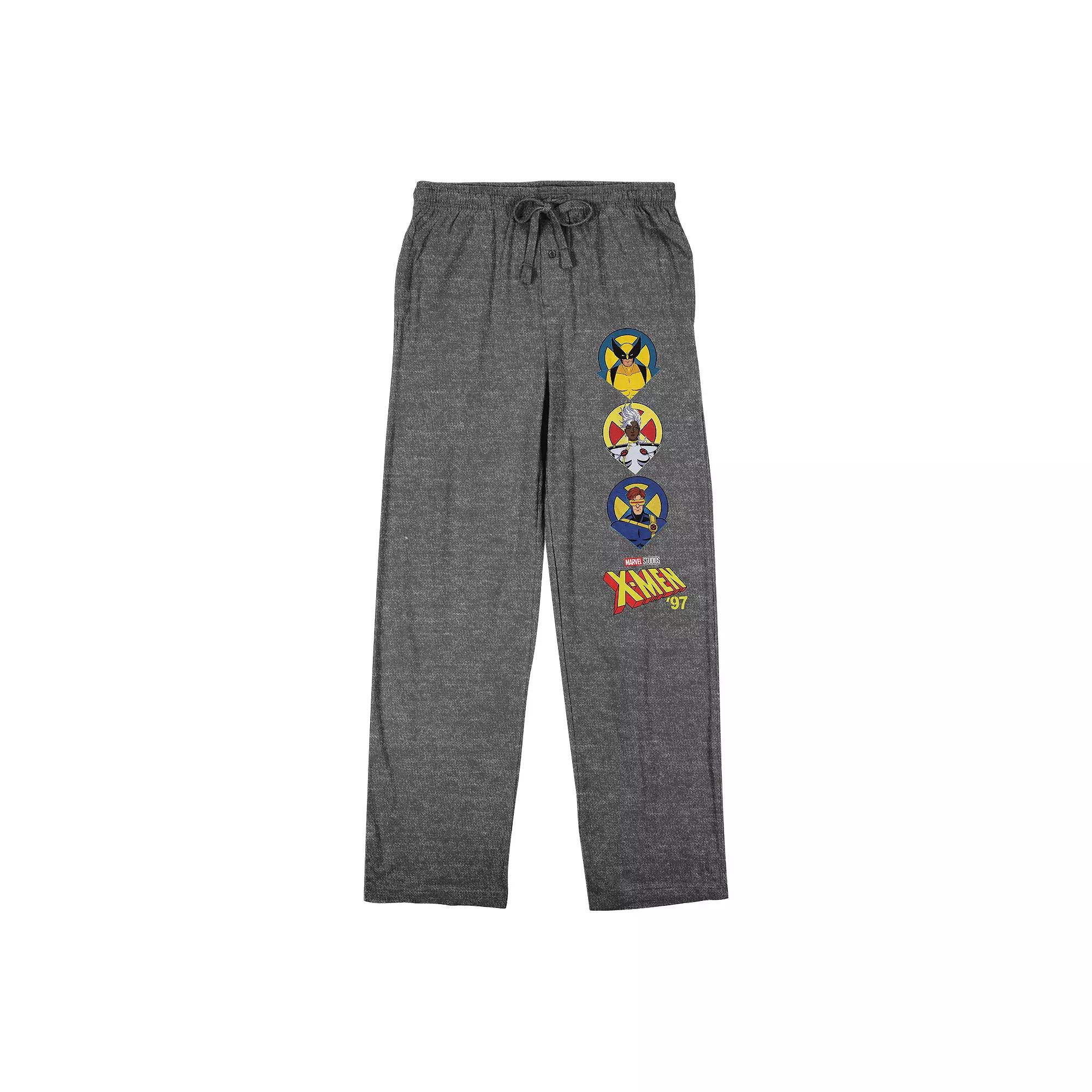 Men's X-Men 97 Wolverine Storm Cyclops Pajama Pants,  Product Image