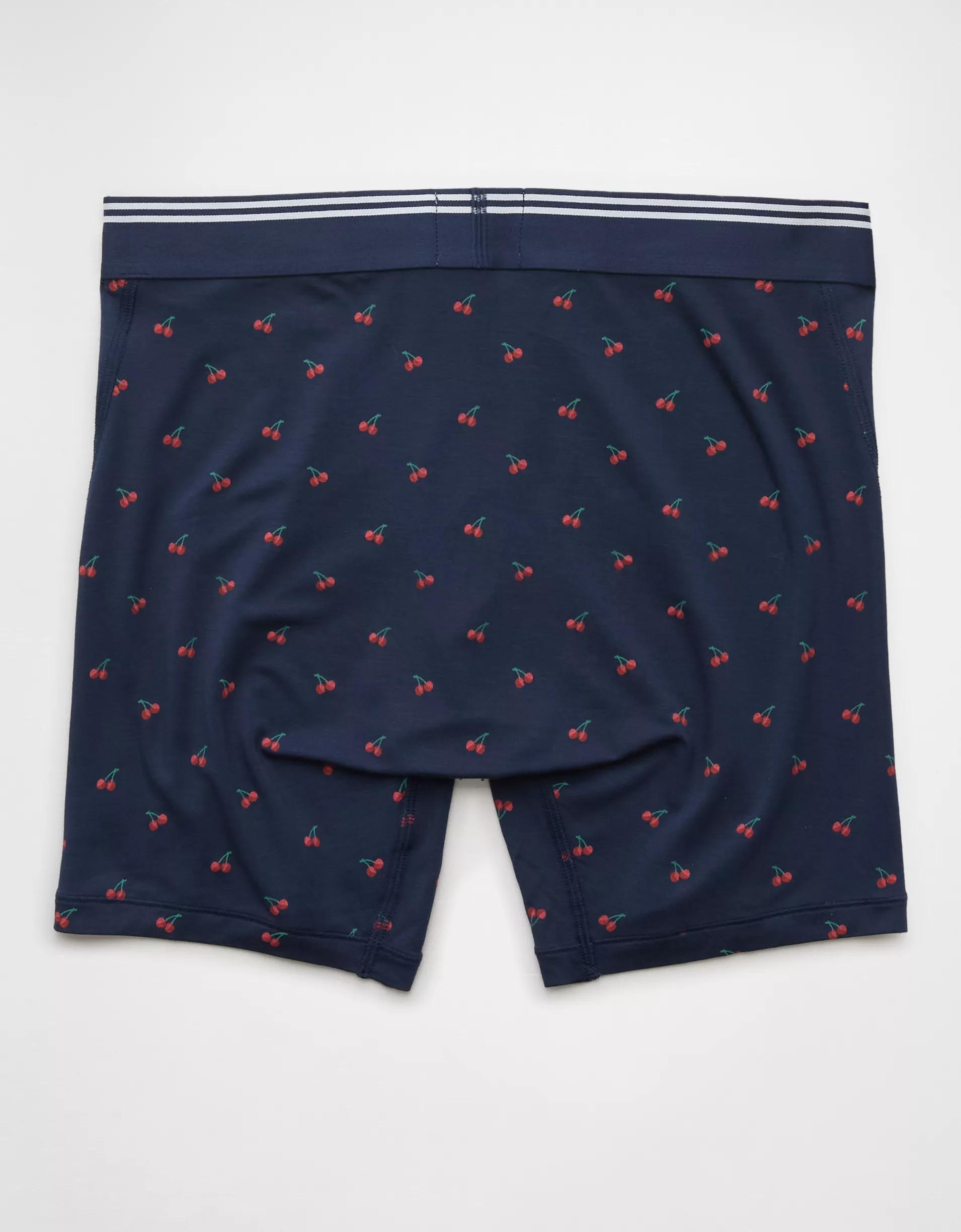 AEO Men's Striped 6" Ultra Soft Boxer Brief Product Image