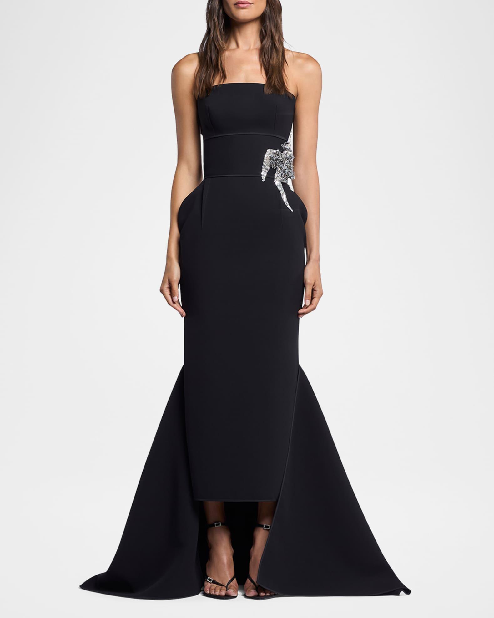 Residence Strapless Embellished Gown Product Image