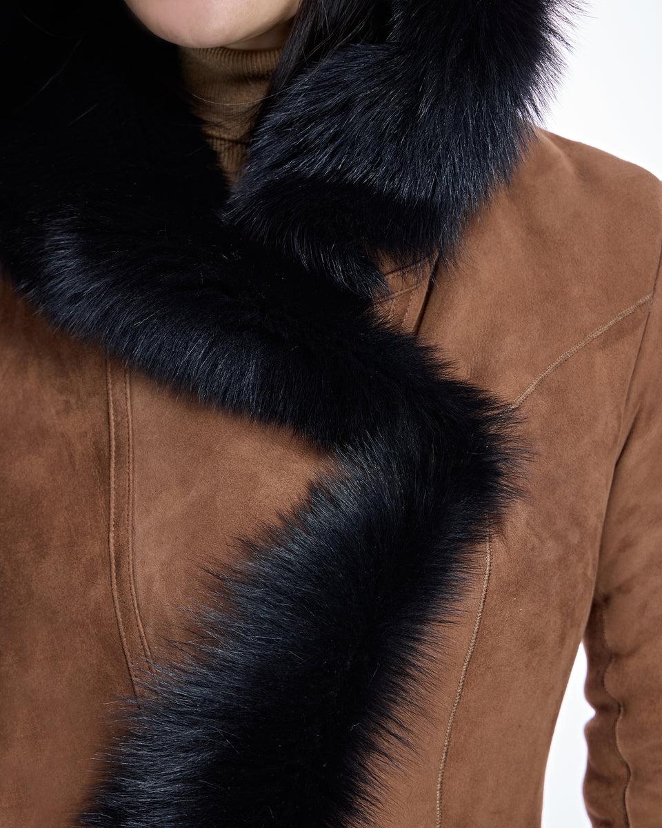 Reversible Shearling Vest Product Image