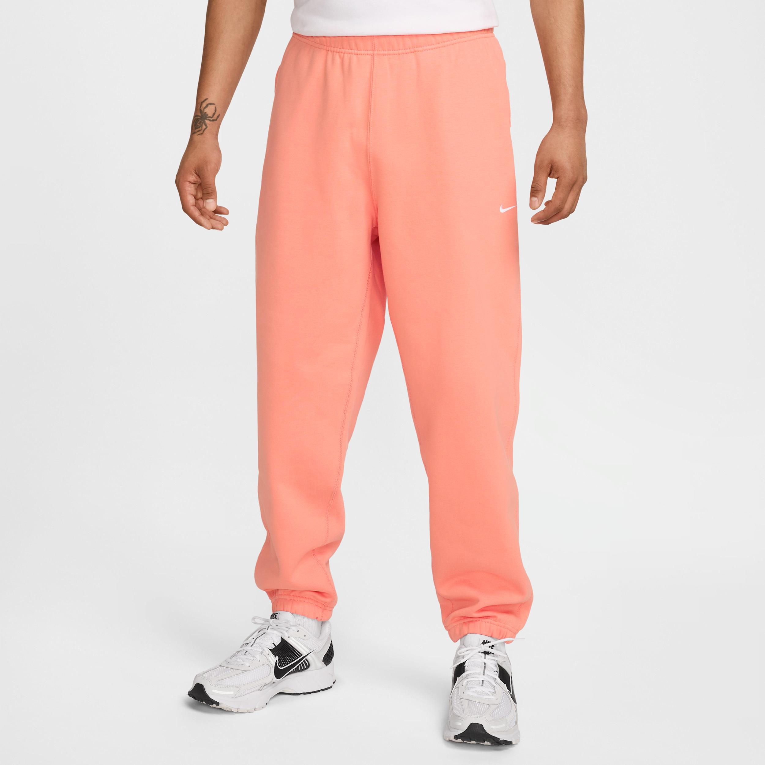 Nike Mens Solo Swoosh Fleece Pants | DX1364-844 Product Image