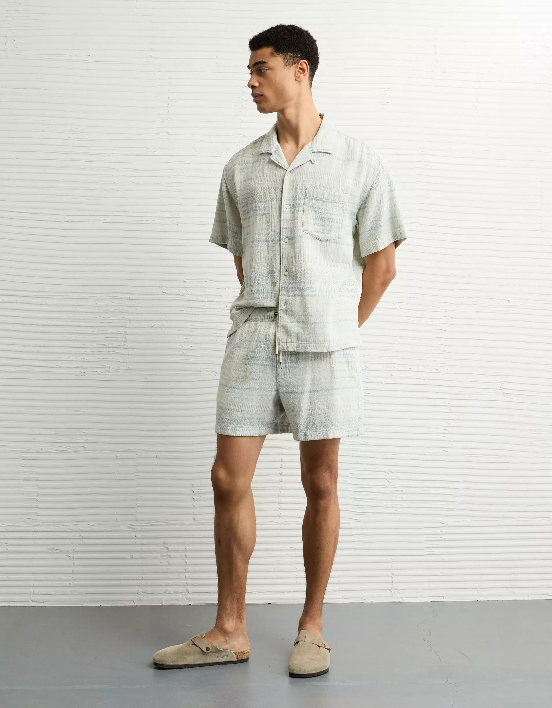 AE 5" Textured Striped Lived-In Trekker Short Product Image