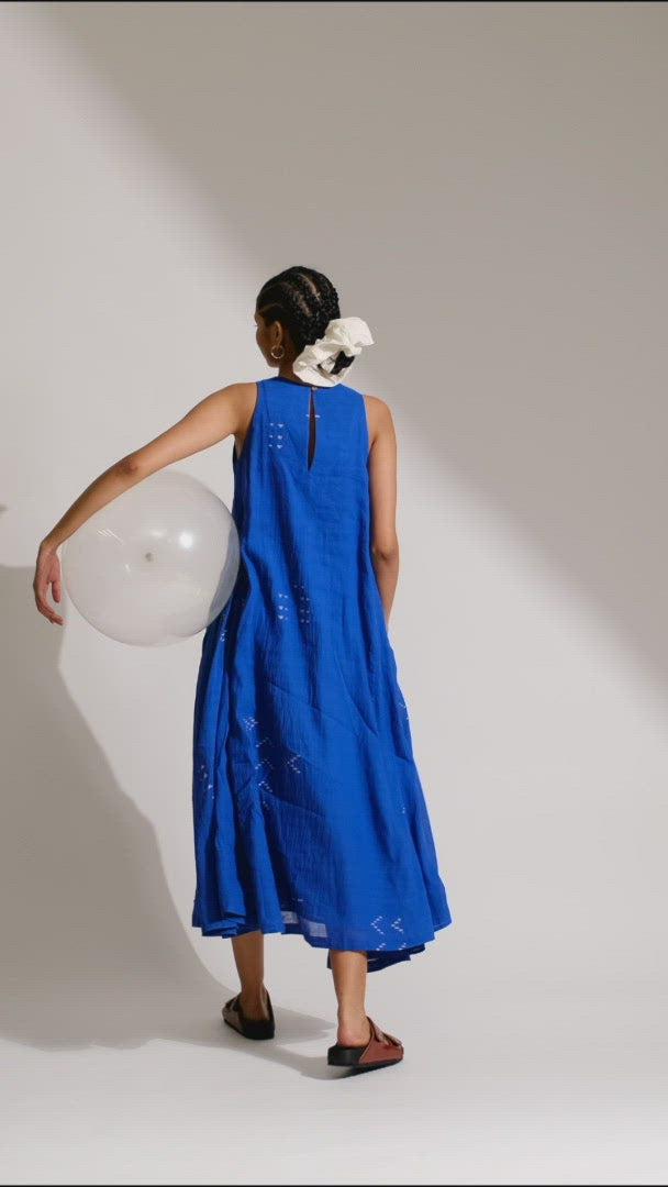 Cobalt holiday dress Product Image