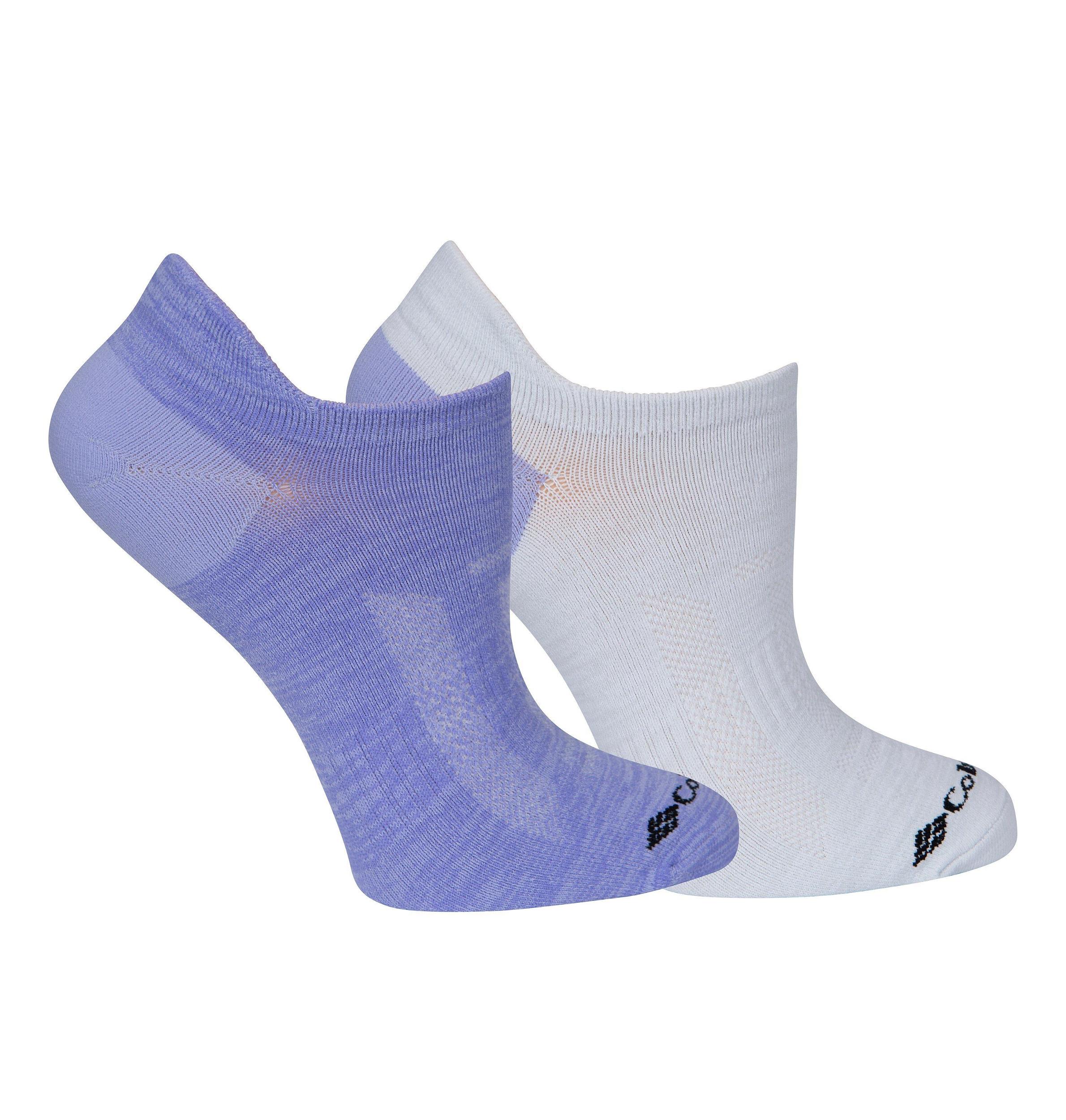 Columbia Womens Space Dye BRR No-Show Lightweight Socks - 2 Pack- Product Image