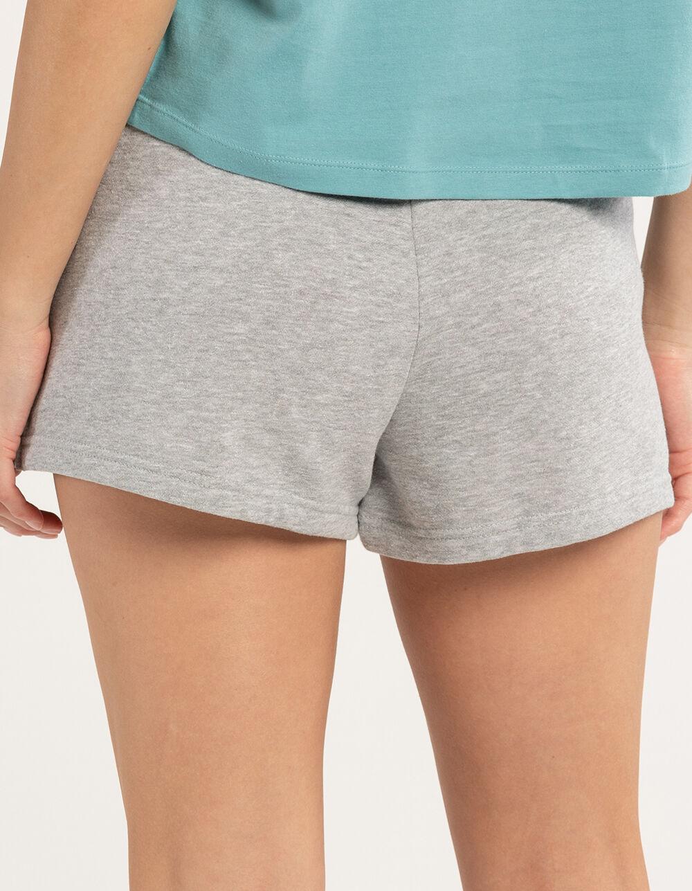 THE NORTH FACE Half Dome Womens Fleece Shorts - LIGHT GRAY Product Image