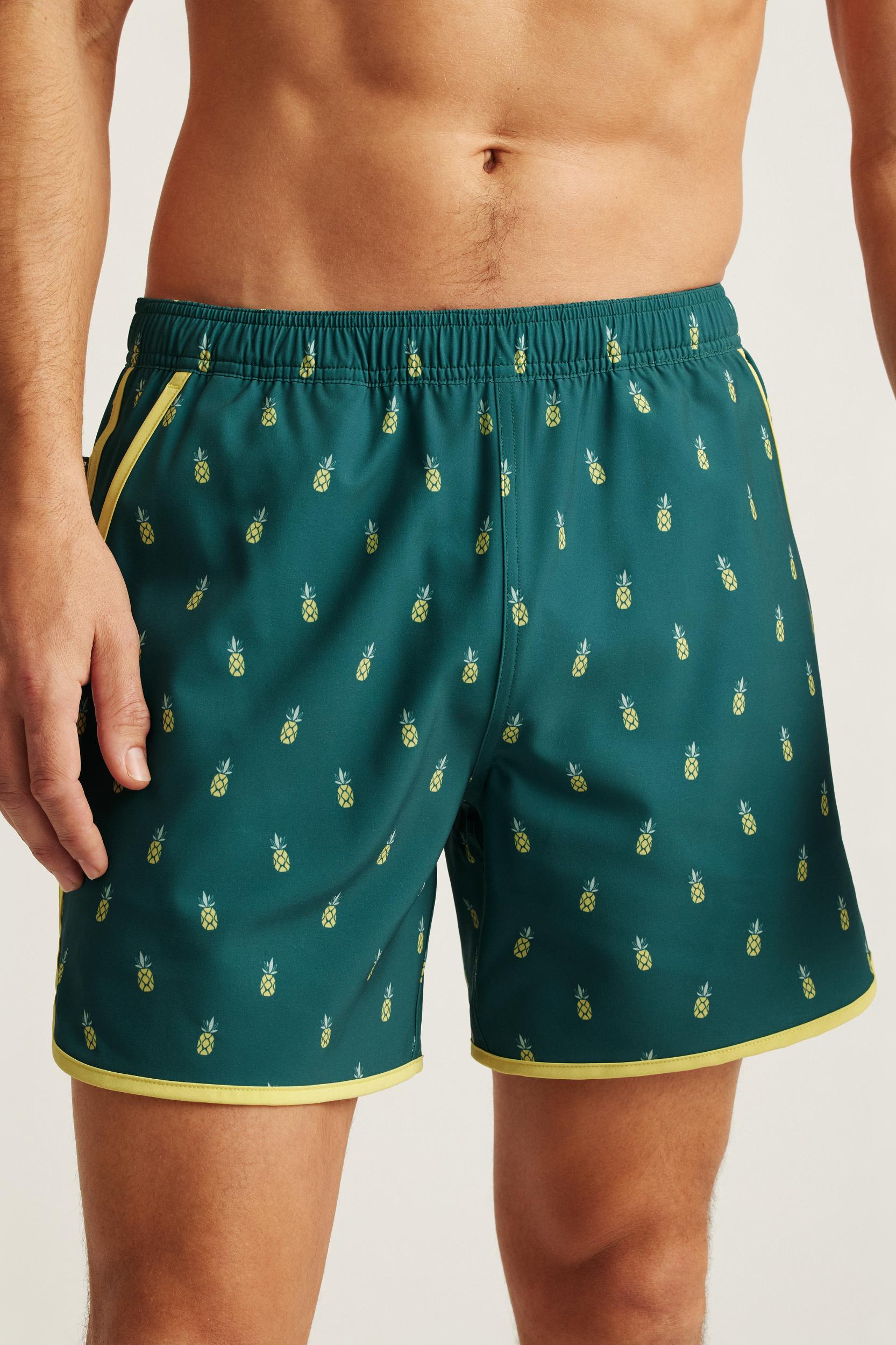 Throwback Swim Trunks Product Image