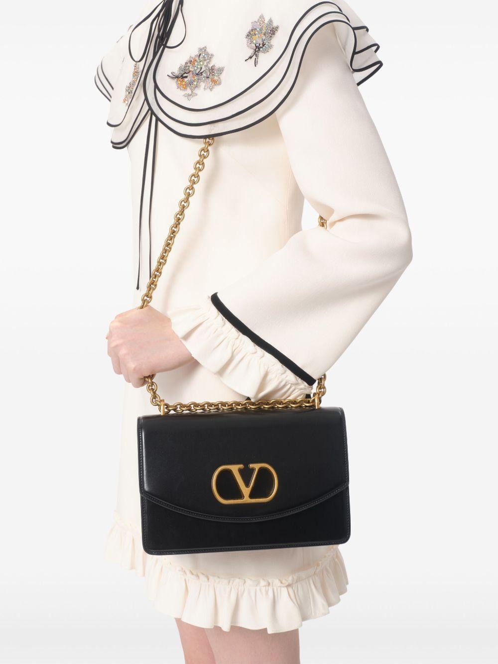 Crepe Couture embroidered mini dress Product Image