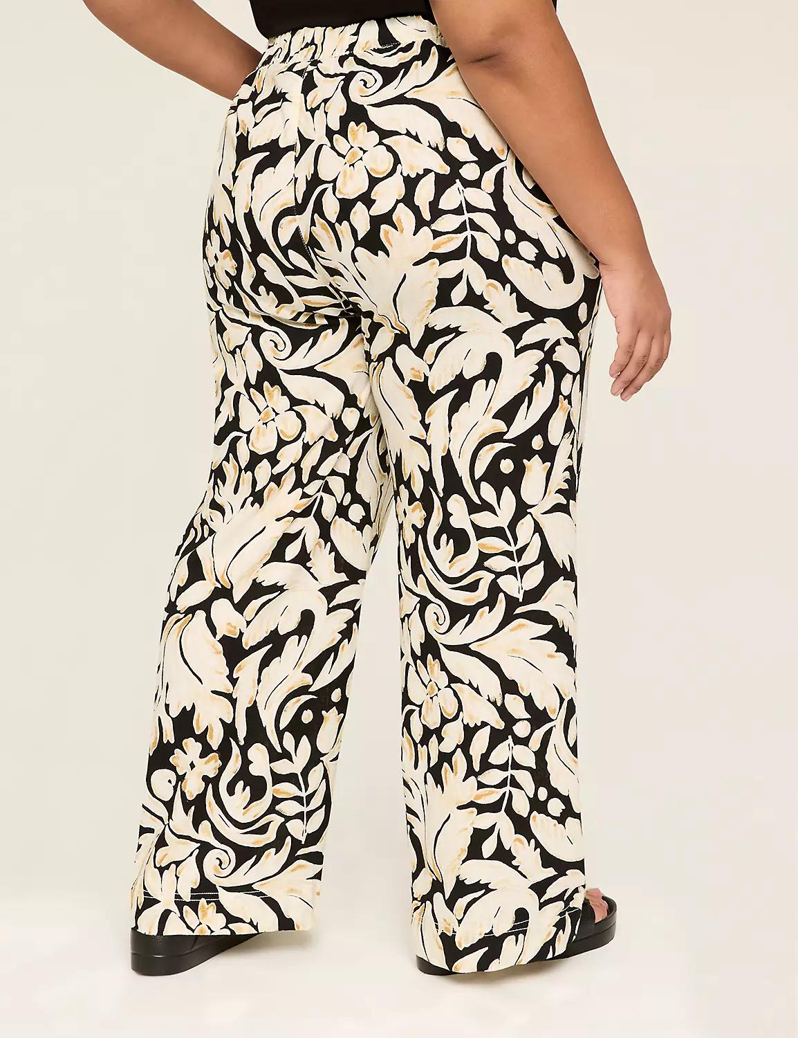 Linen Wide Leg Pant - New Sandal Length Product Image