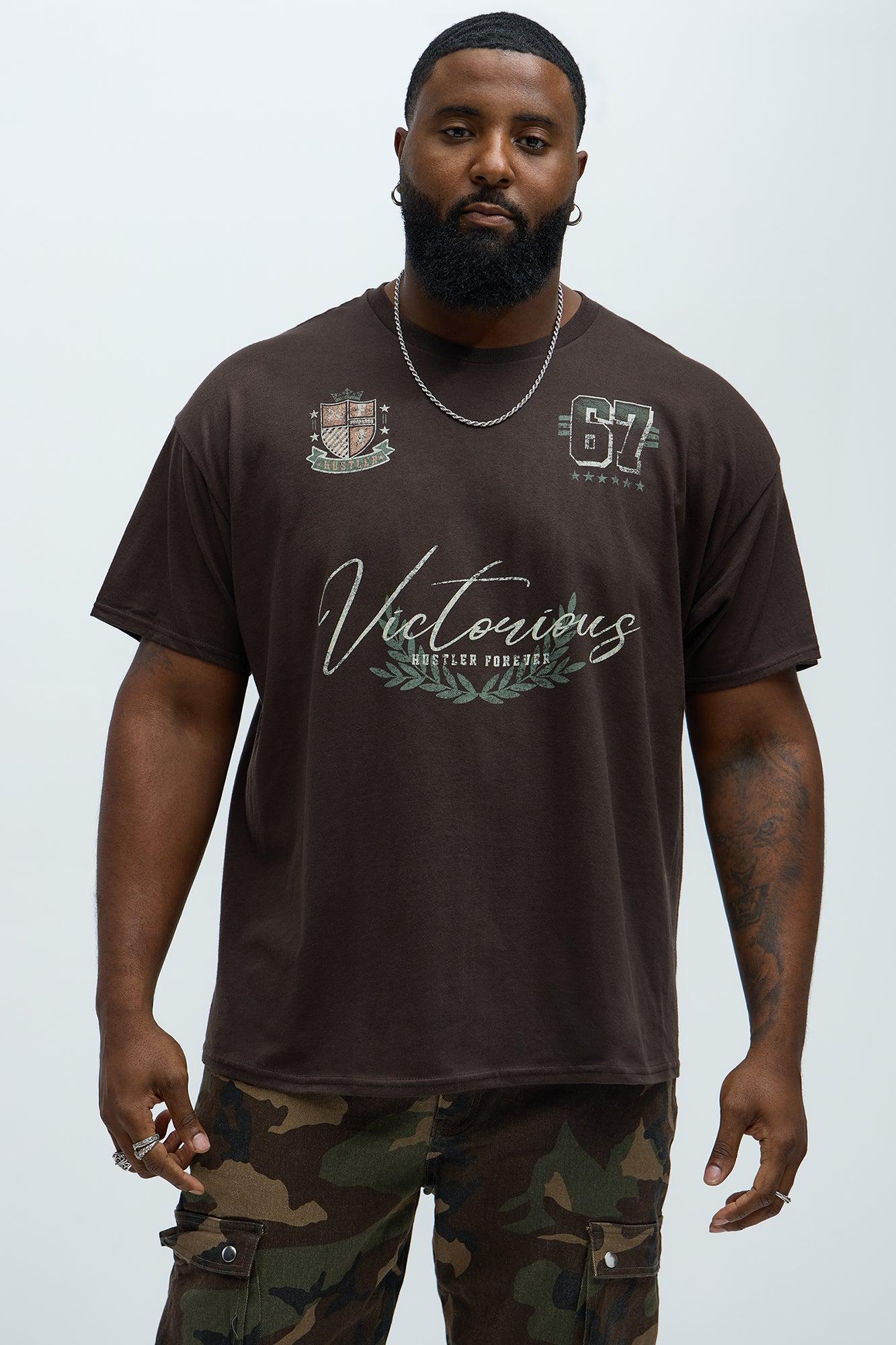 Victorious Forever Short Sleeve Tee - Chocolate Product Image