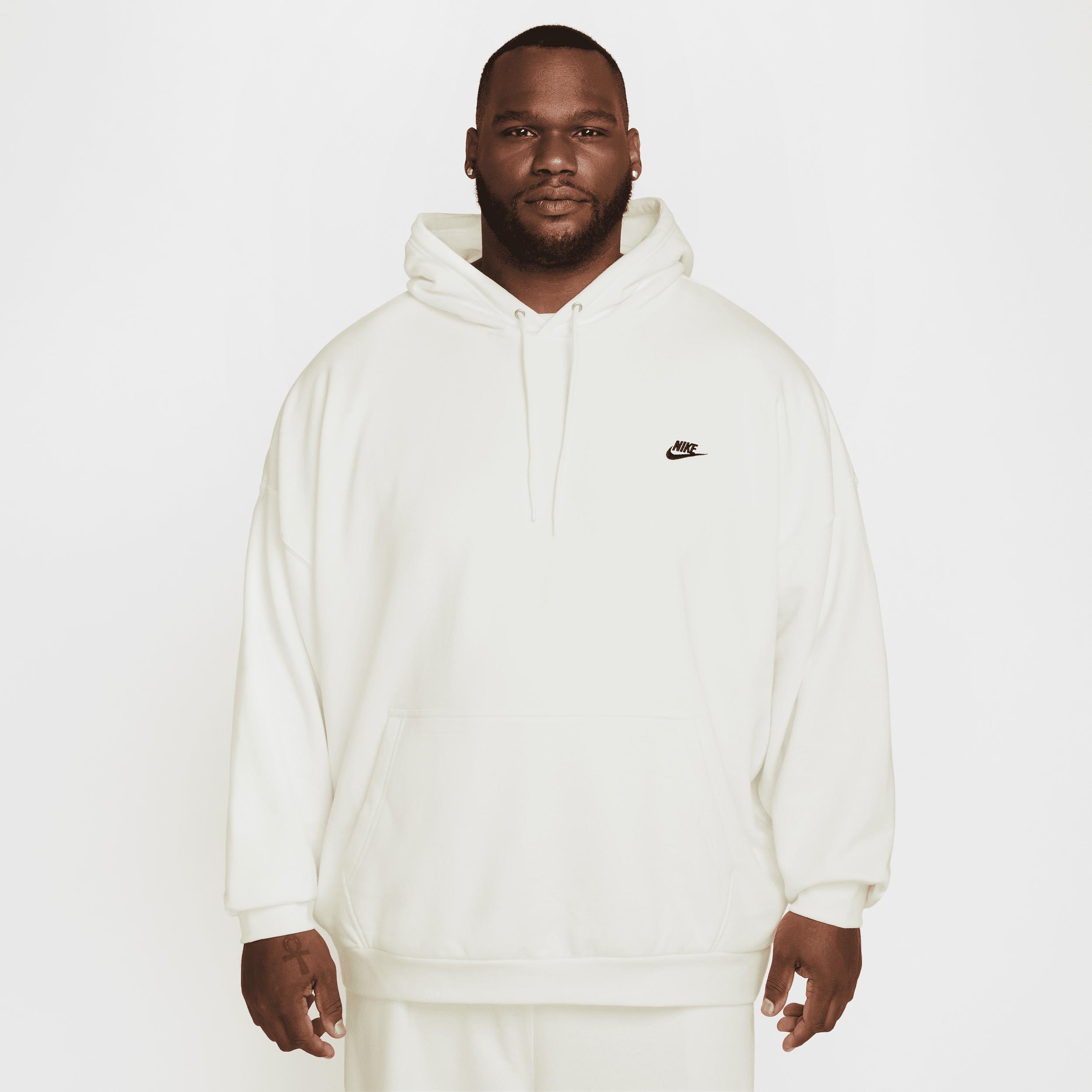 Mens Nike Club Fleece Oversized French Terry Pullover Hoodie Product Image