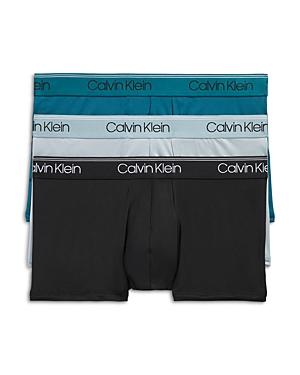 Calvin Klein Mens Micro Stretch 3-Pack Low Rise Trunk Product Image