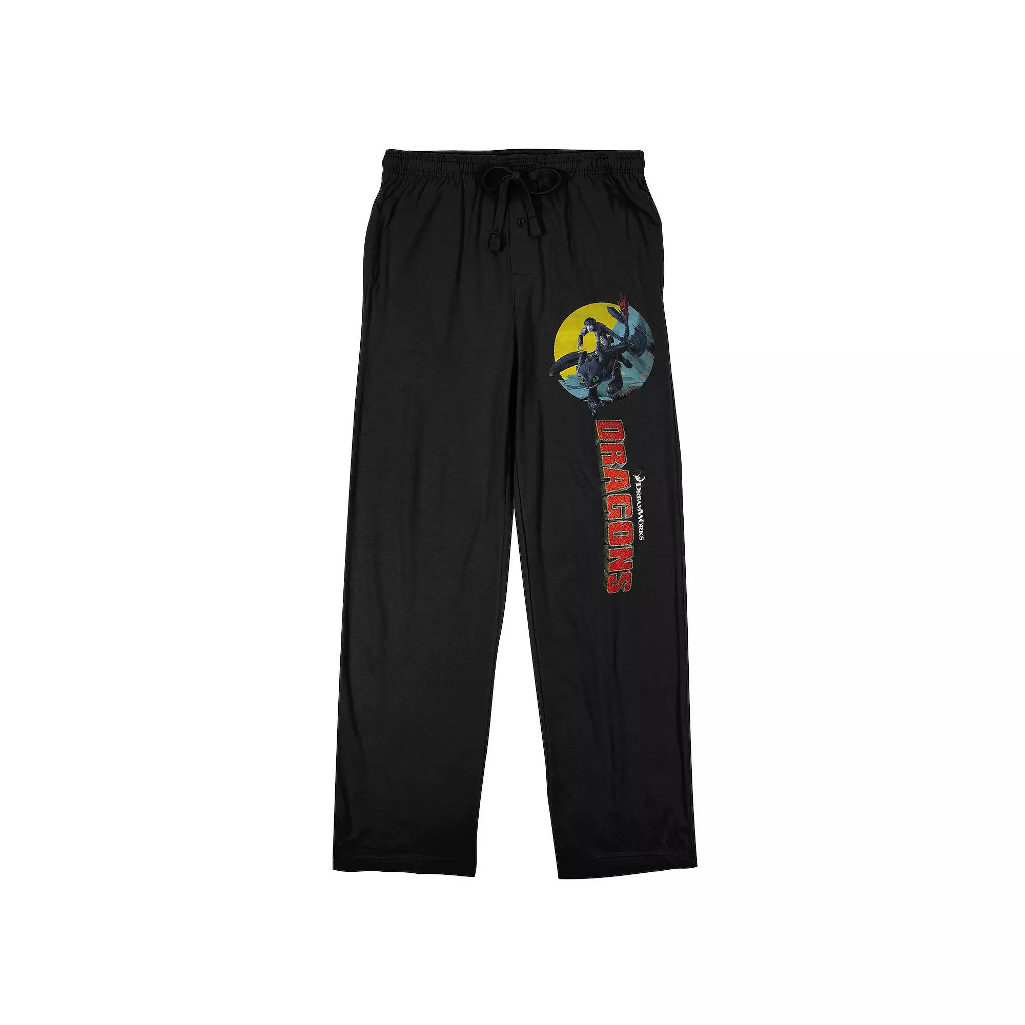Men's Jurassic Park Logo Pajama Pants,  Product Image