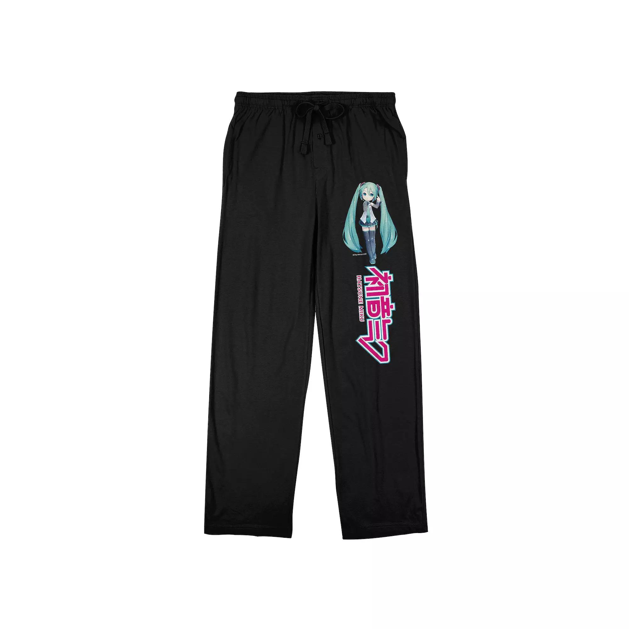 Men's Hatsune Miku Pajama Pants,  Product Image