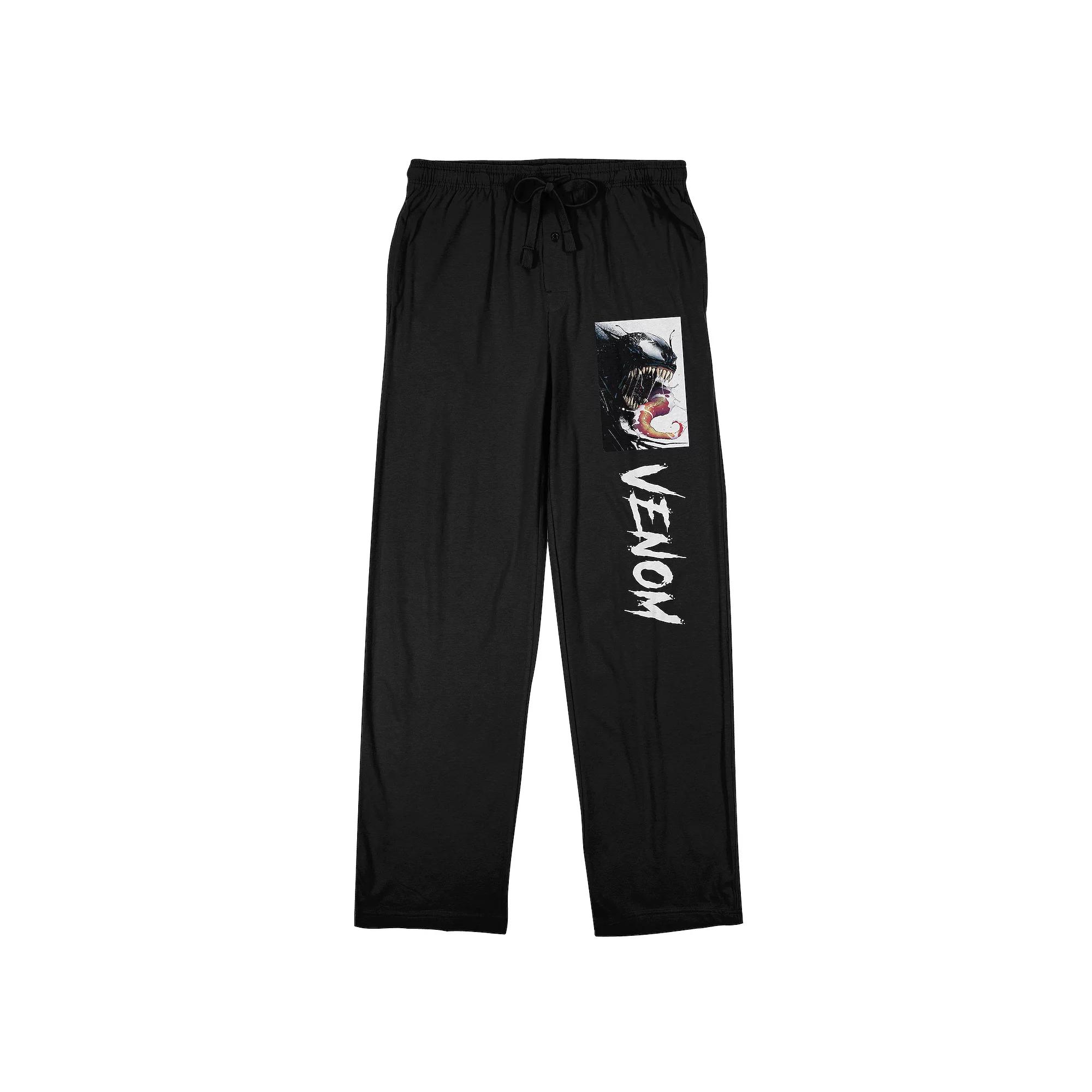 Men's Marvel Venom Logo Pajama Pants,  Product Image