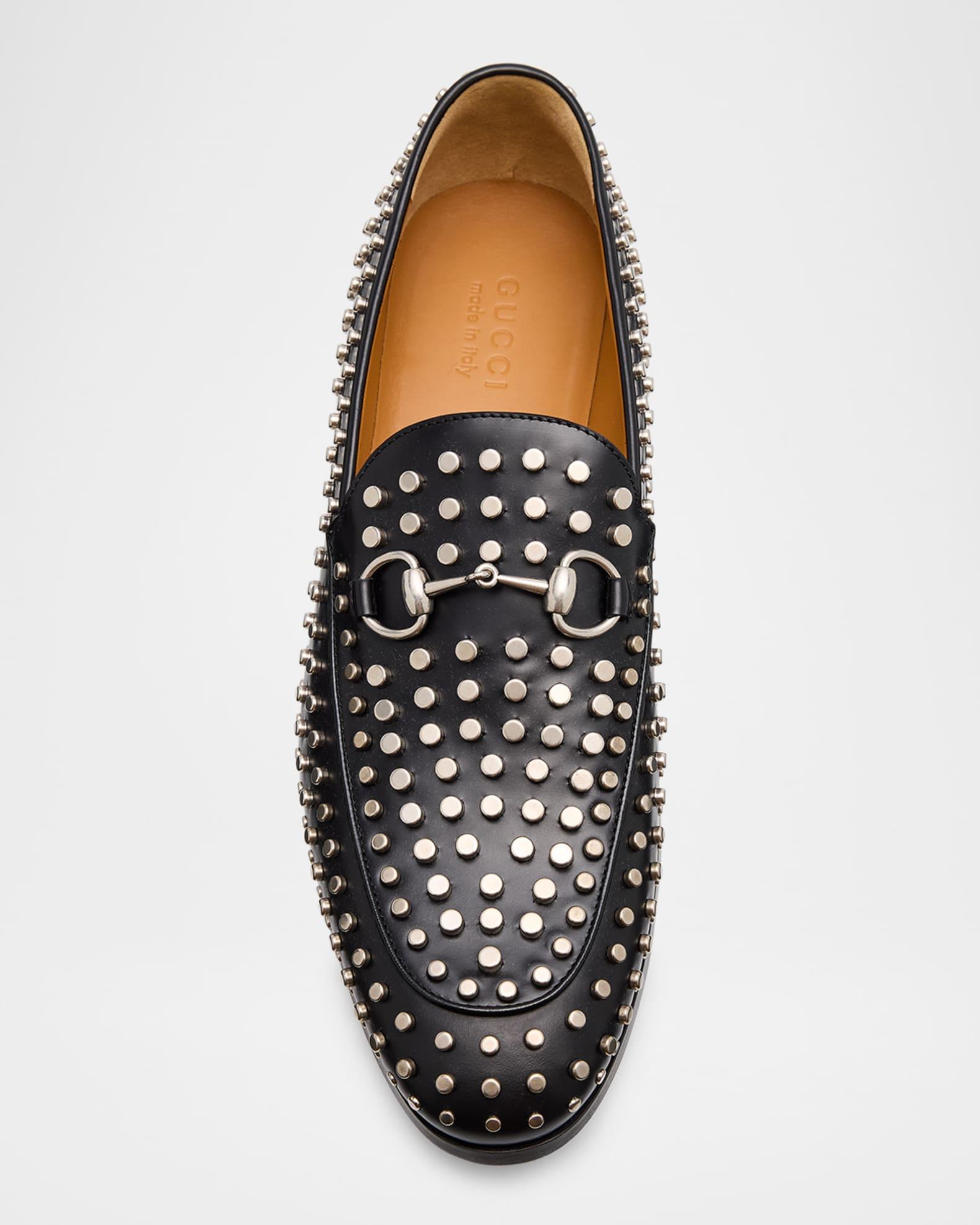 Men's Gucci Horsebit Creeper Loafers Product Image