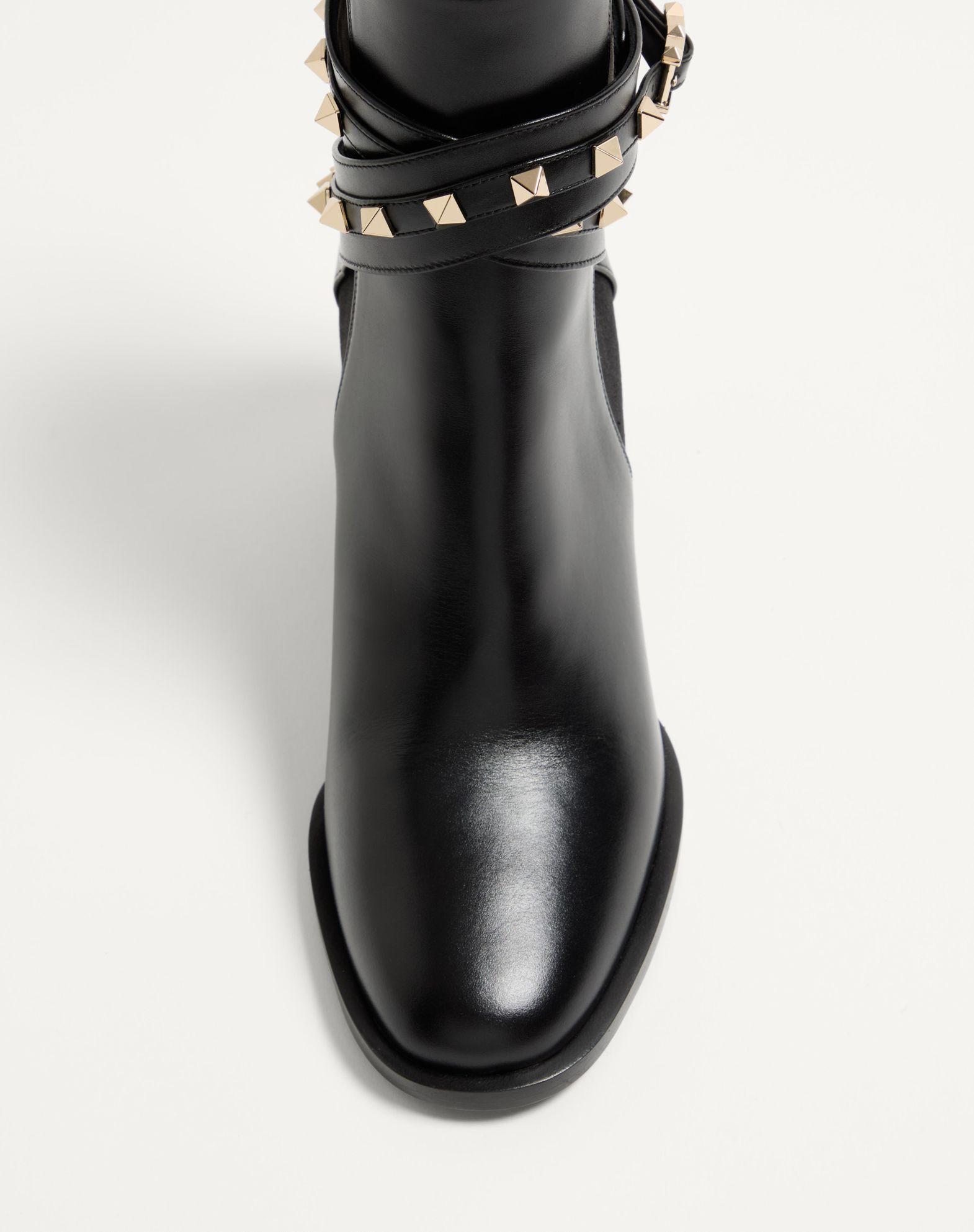 Rockstud 70Mm Calfskin Ankle Boot Product Image