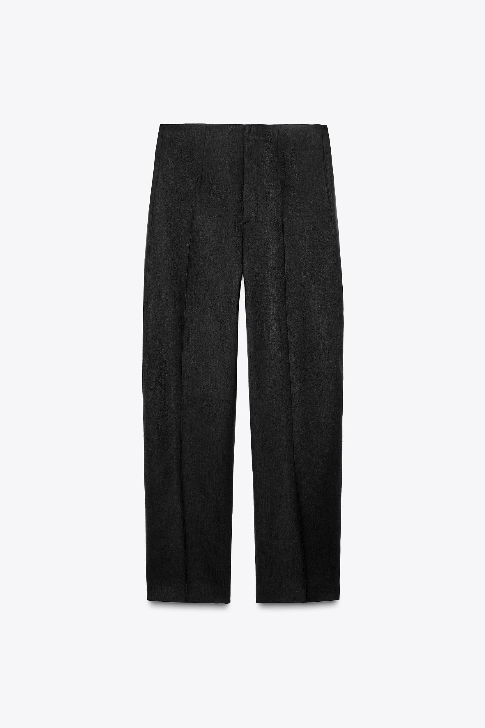 ZW COLLECTION LINEN PANTS Product Image