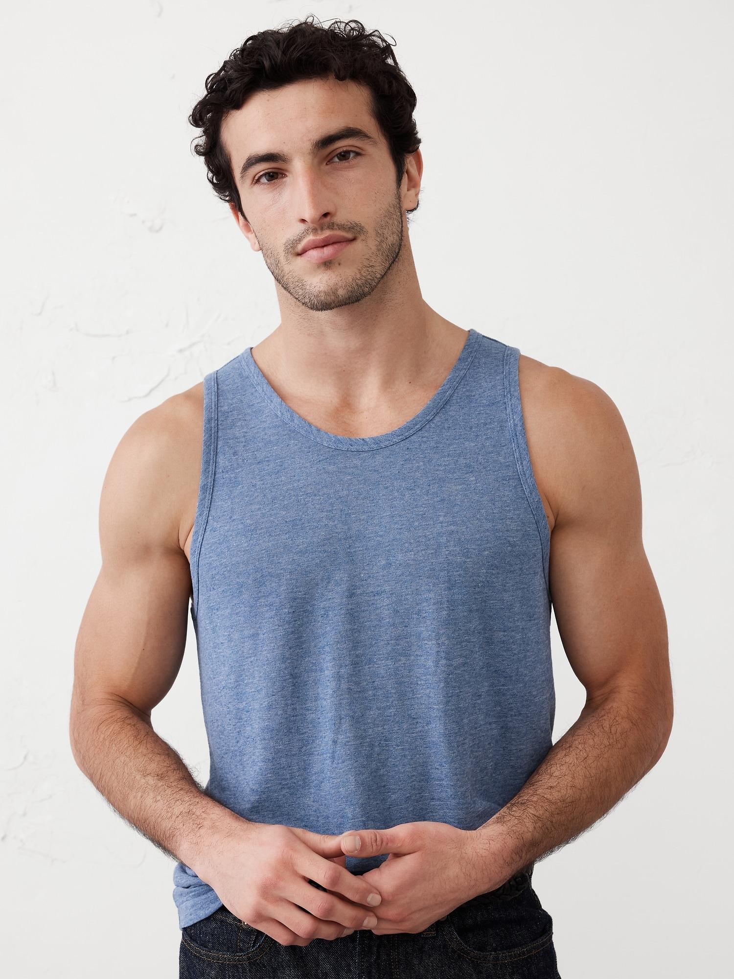 Linen-Blend Tank Product Image