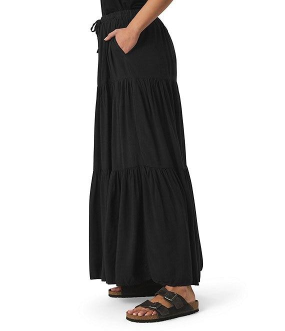 Splendid Melanie Knit Mid Rise A-Line Skirt Product Image