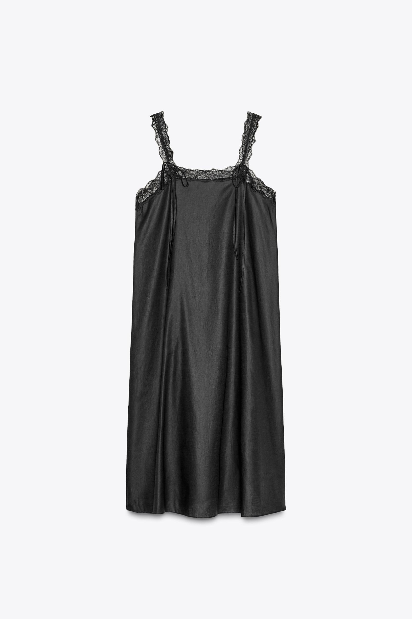 LACE MIDI DRESS ZW COLLECTION Product Image