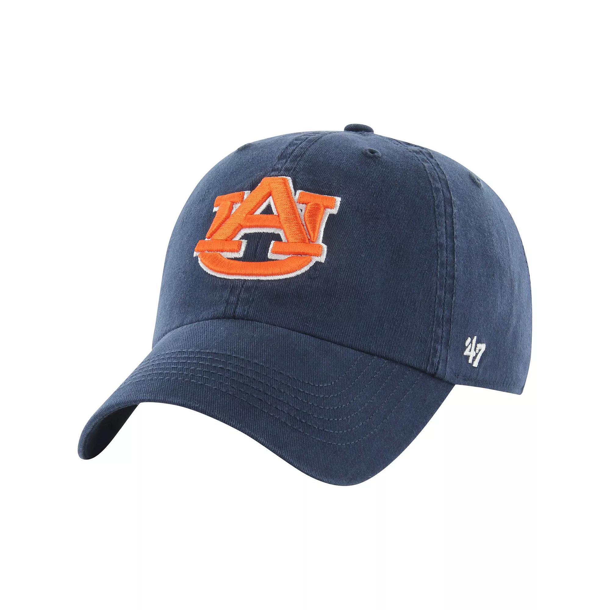 Men's '47 Navy Auburn Tigers Franchise Fitted Hat,  Product Image