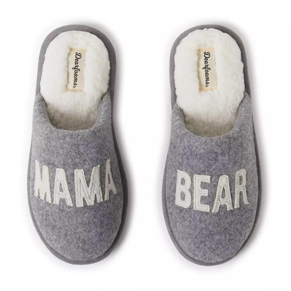 Dearfoams Carley Family Women's Scuff Slippers,  Product Image