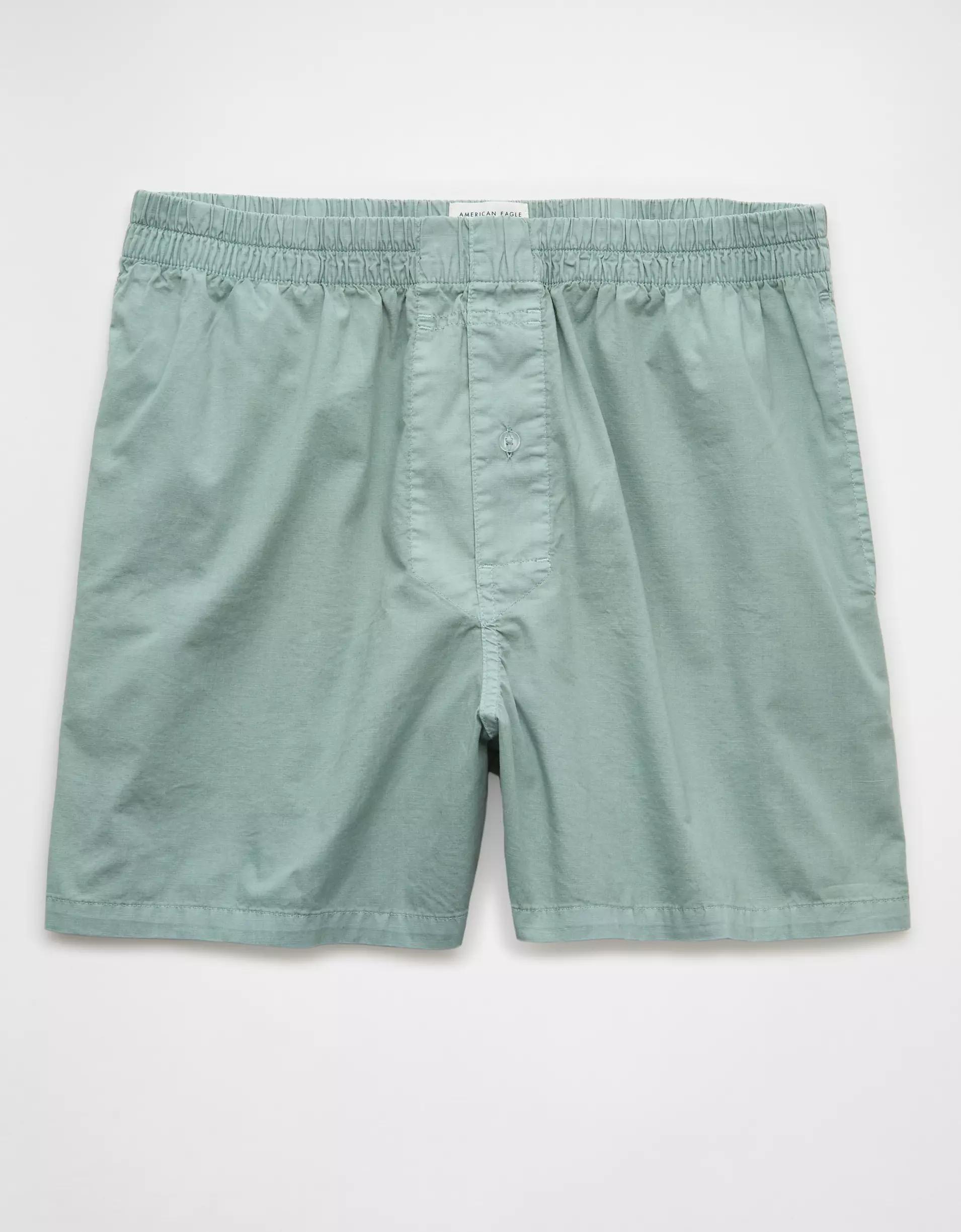 AEO Men's Poplin Pocket Boxer Short Product Image