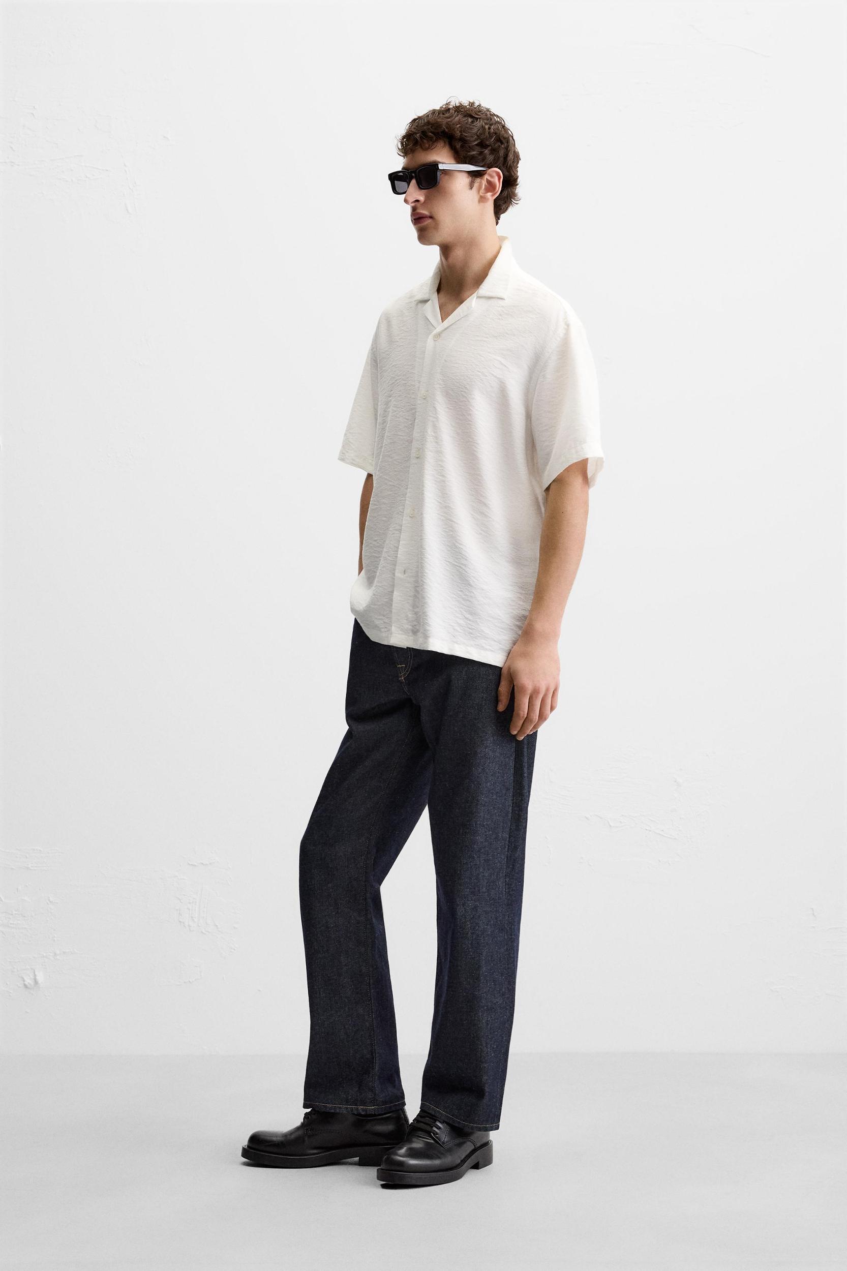 RELAXED FIT FLOWY SHIRT Product Image