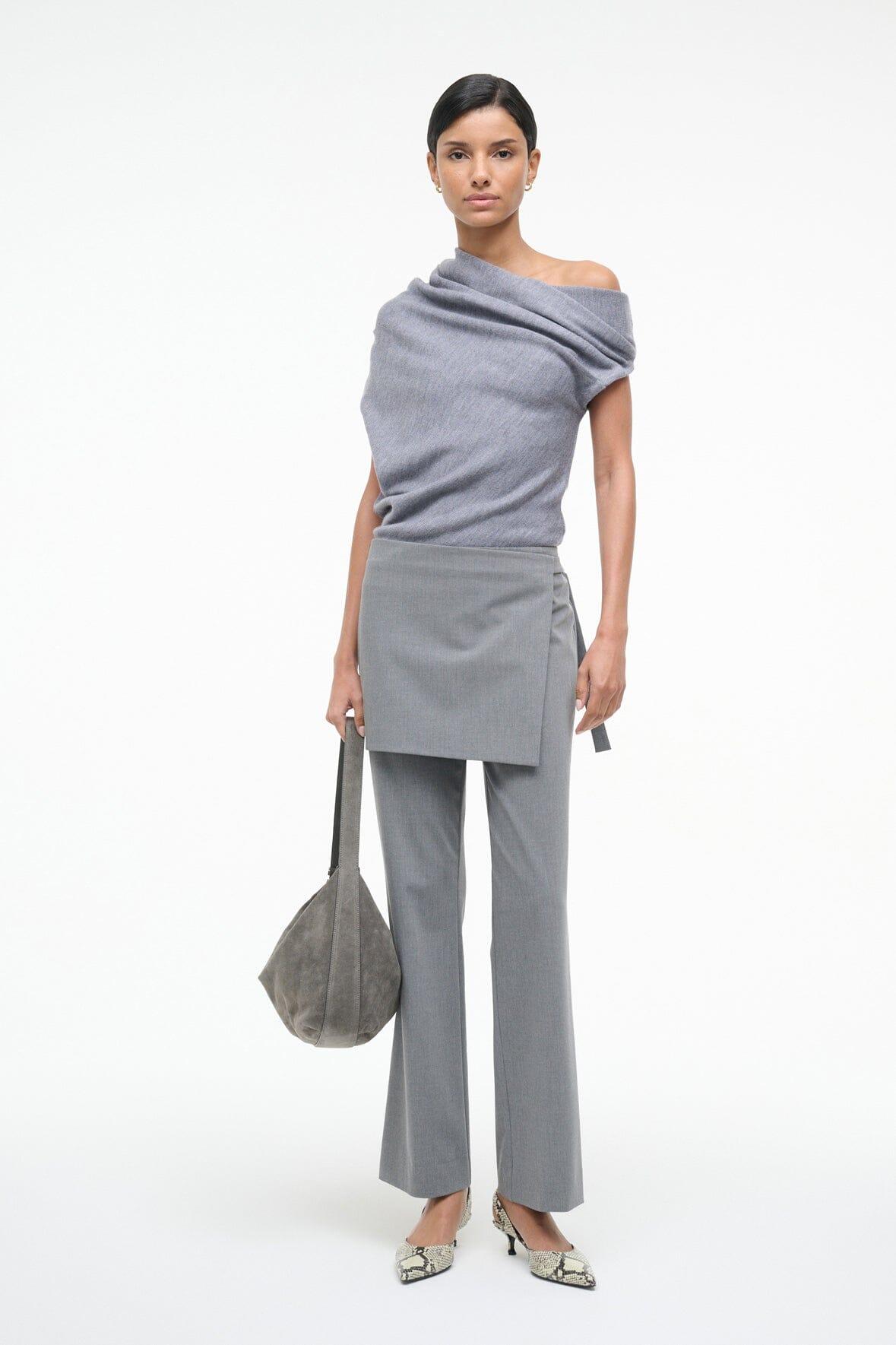 MABEL SWEATER | HEATHER GREY Product Image