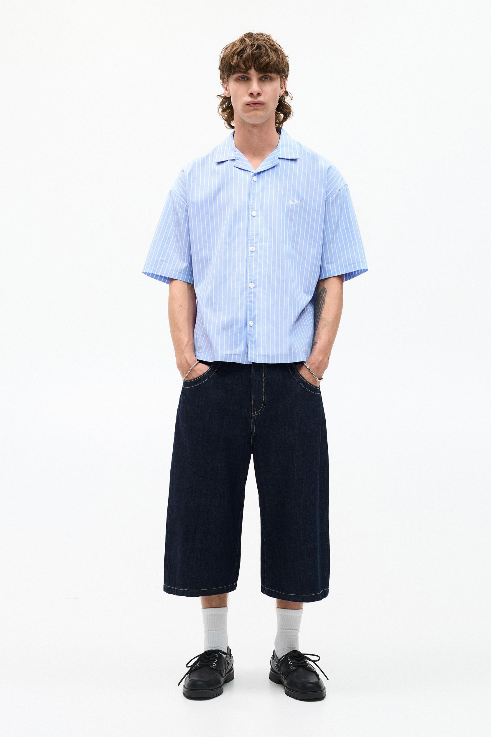 STWD striped short sleeve shirt Product Image