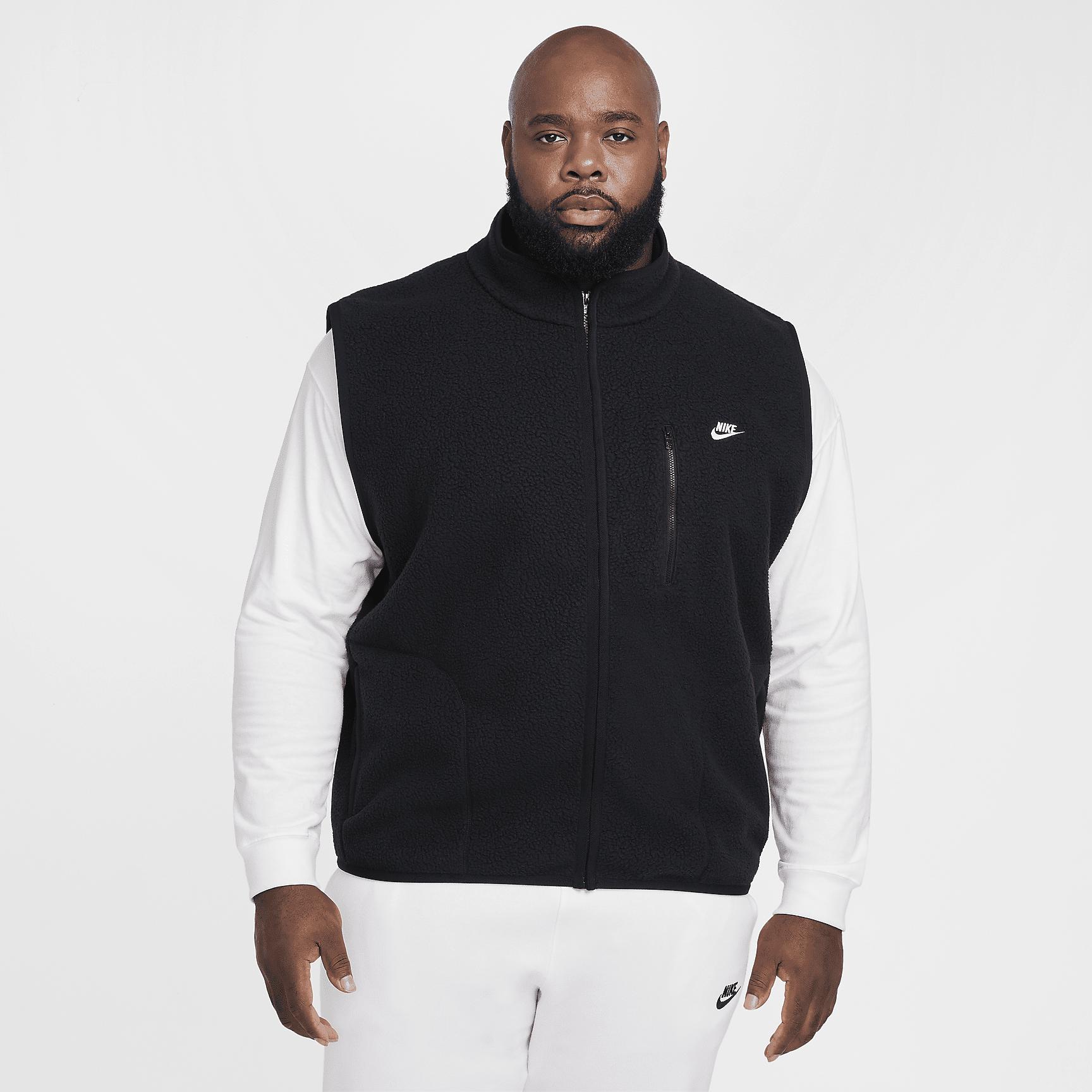 Mens Nike Sportswear Club Winterized Vest | FZ0894-010 Product Image