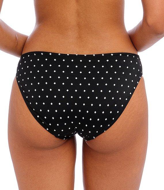 Freya Jewel Cove Dotted Print Moderate Coverage Bikini Hipster Swim Bottom Product Image