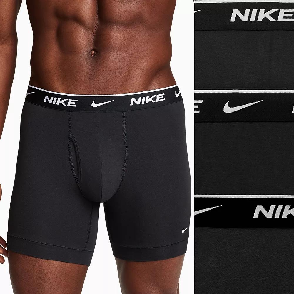 Nike Mens Dri-FIT Essential Cotton Stretch Boxer Briefs (3-Pack) | KE1167-001 Product Image