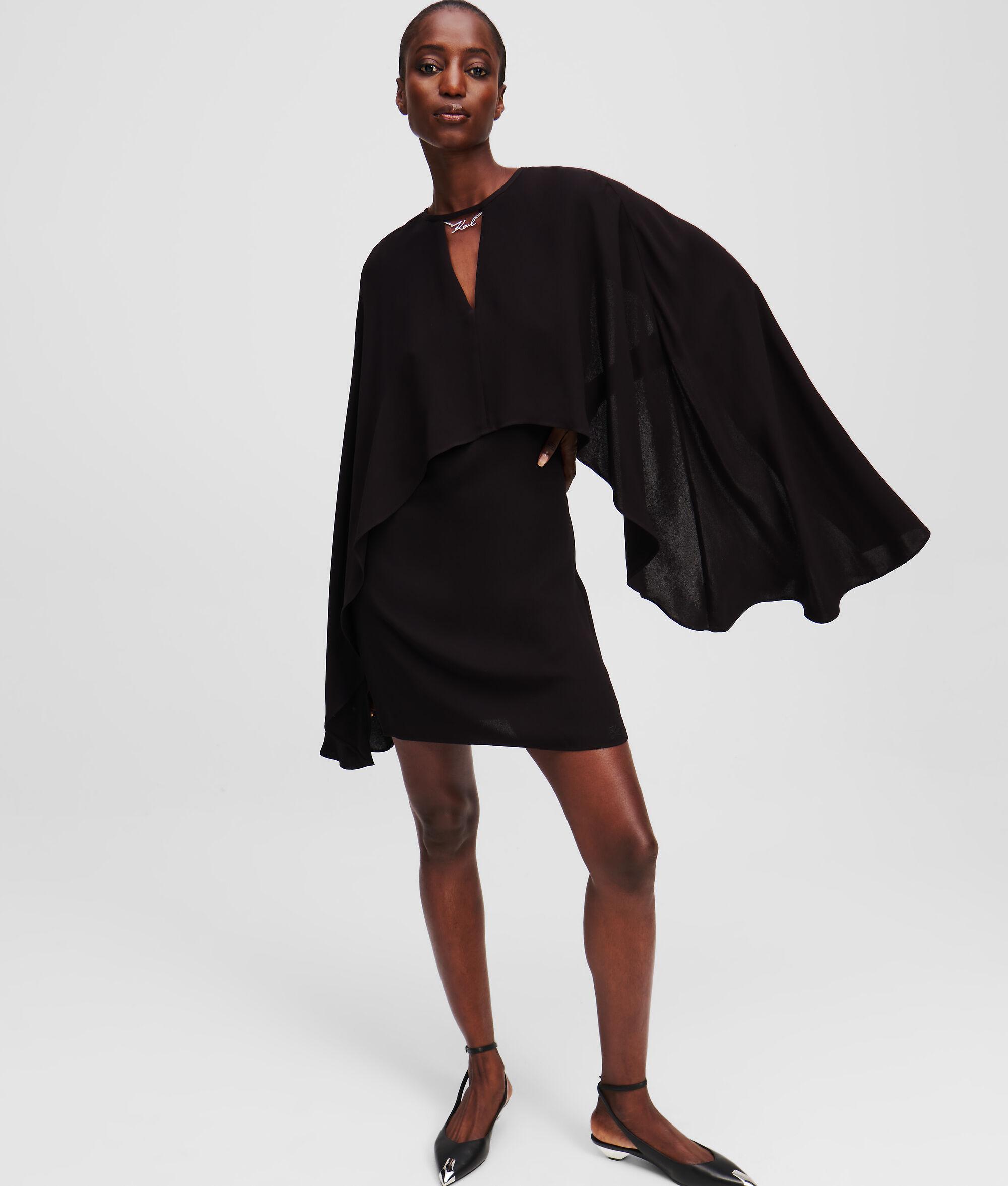 SHORT CAPE DRESS Product Image