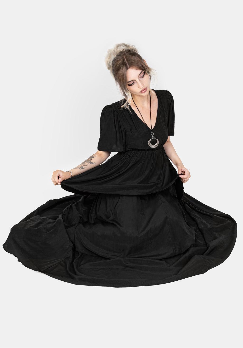 Lumen Tiered Midaxi Dress Product Image