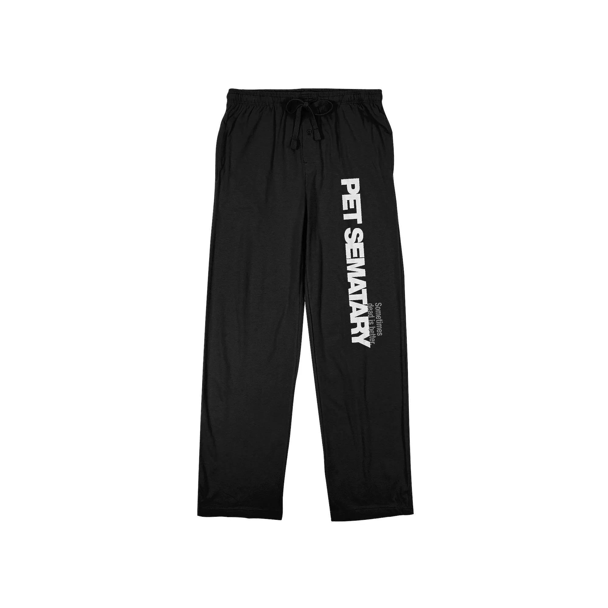 Men's Pet Sematary Logo Pajama Pants,  Product Image