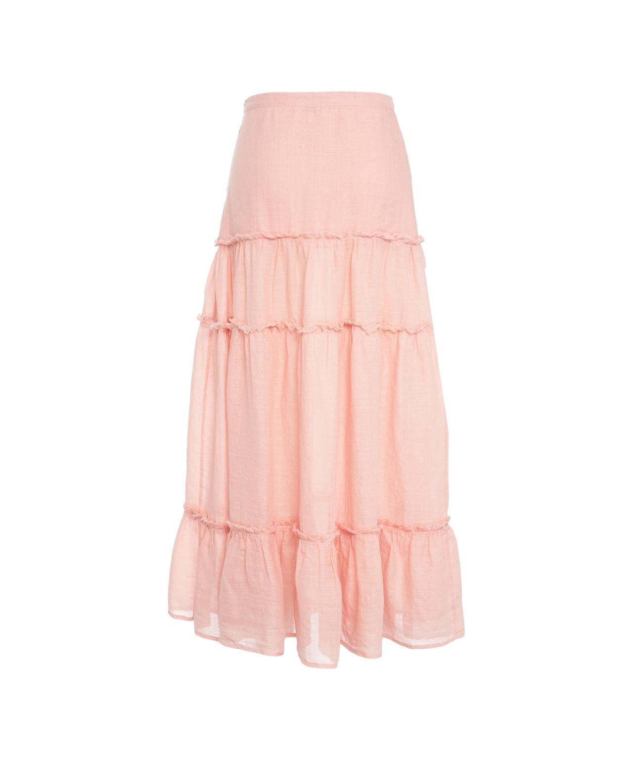 Ramie maxi skirt Product Image