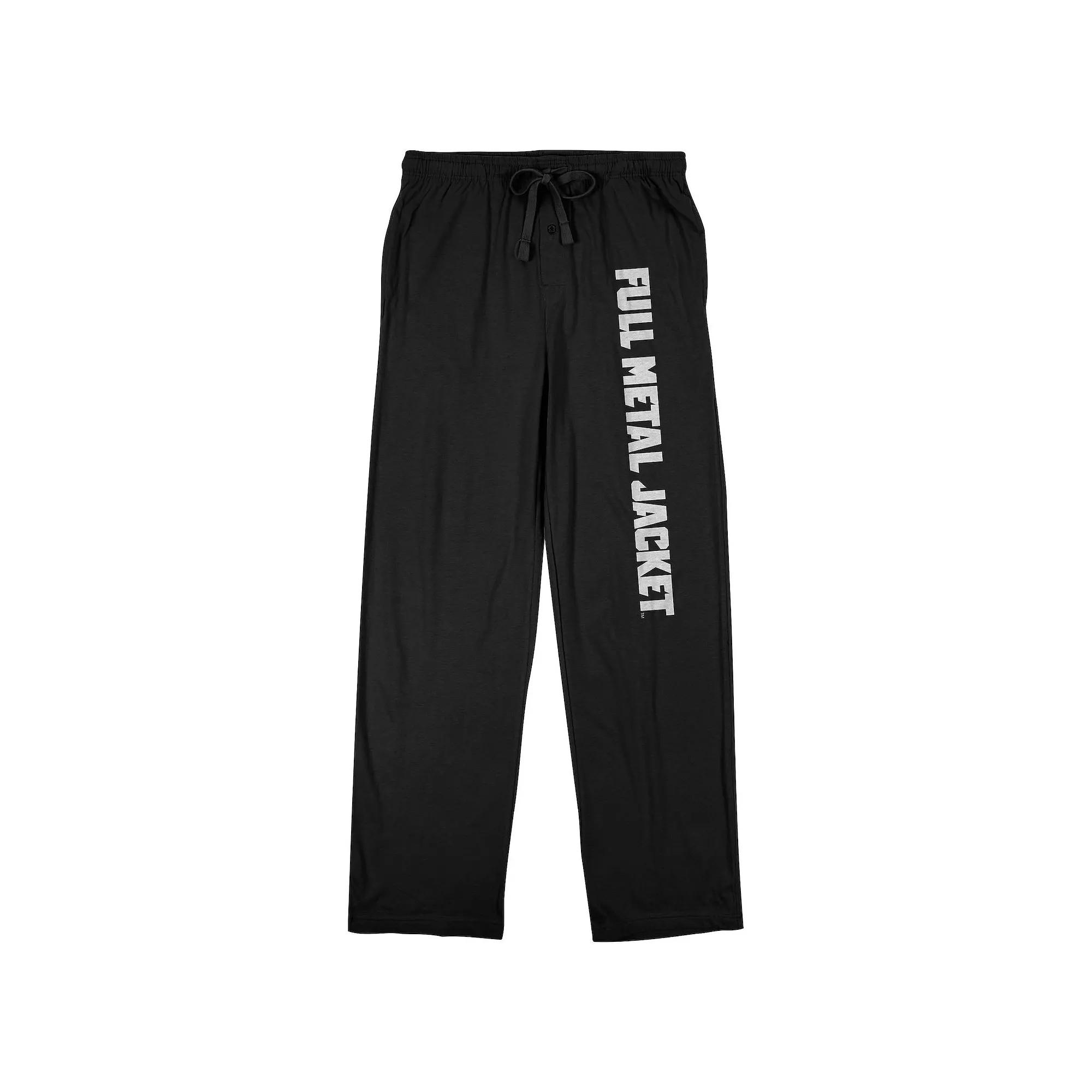 Men's Full Metal Jacket Title Pajama Pants,  Product Image
