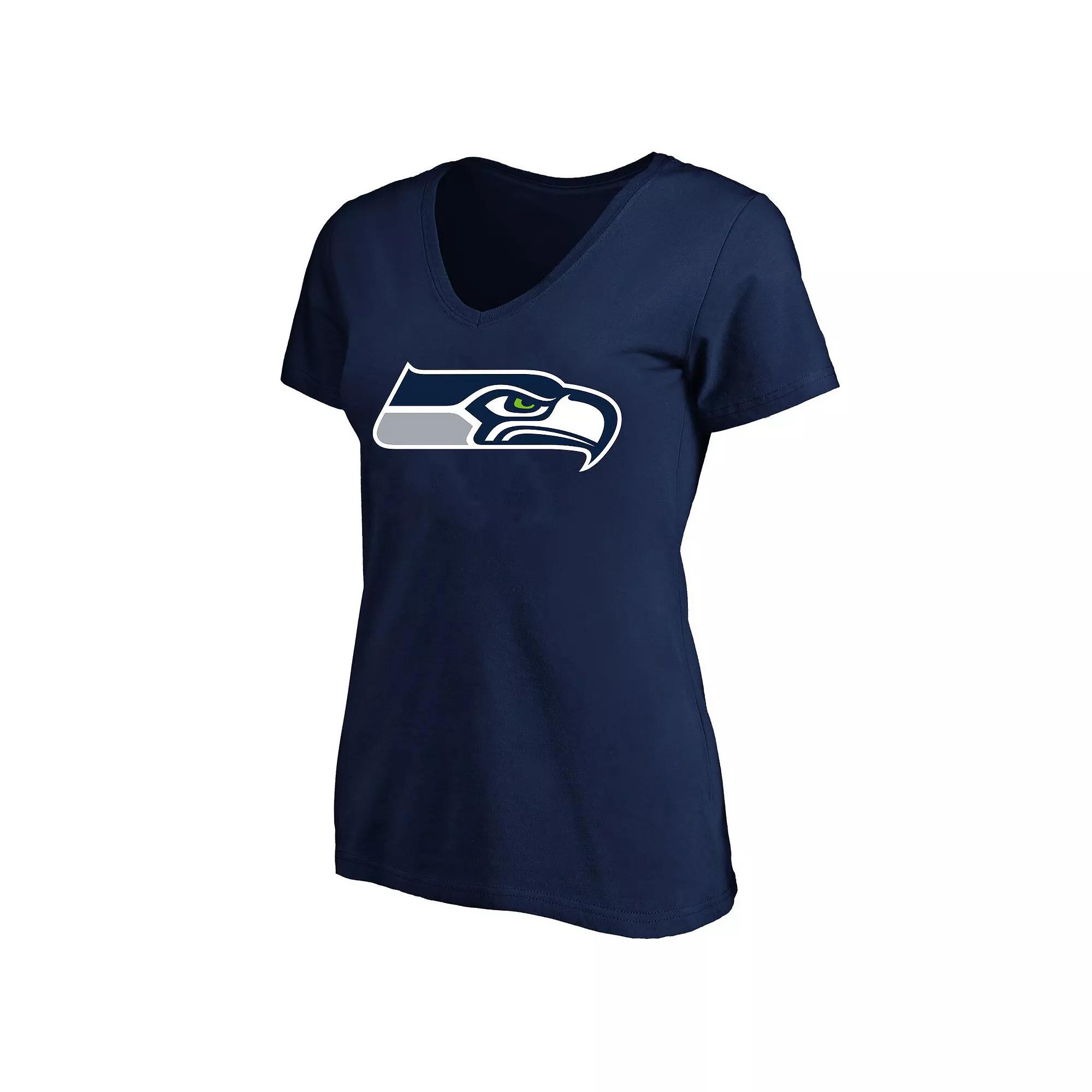 Women's Fanatics College Navy Seattle Seahawks Plus  Product Image