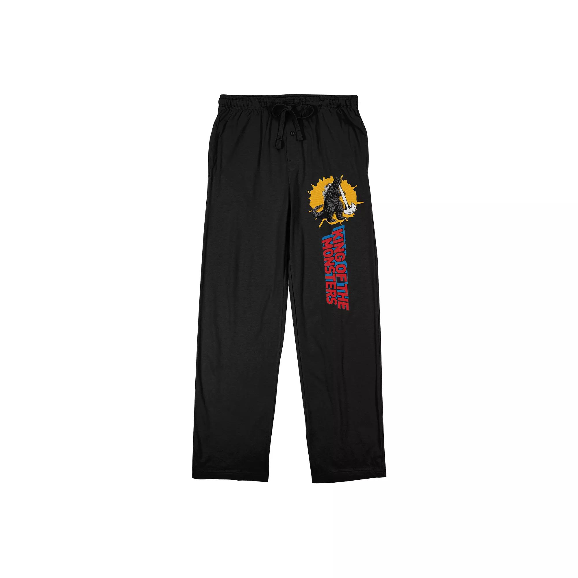 Men's Godzilla King Of Monsters Pajama Pants,  Product Image
