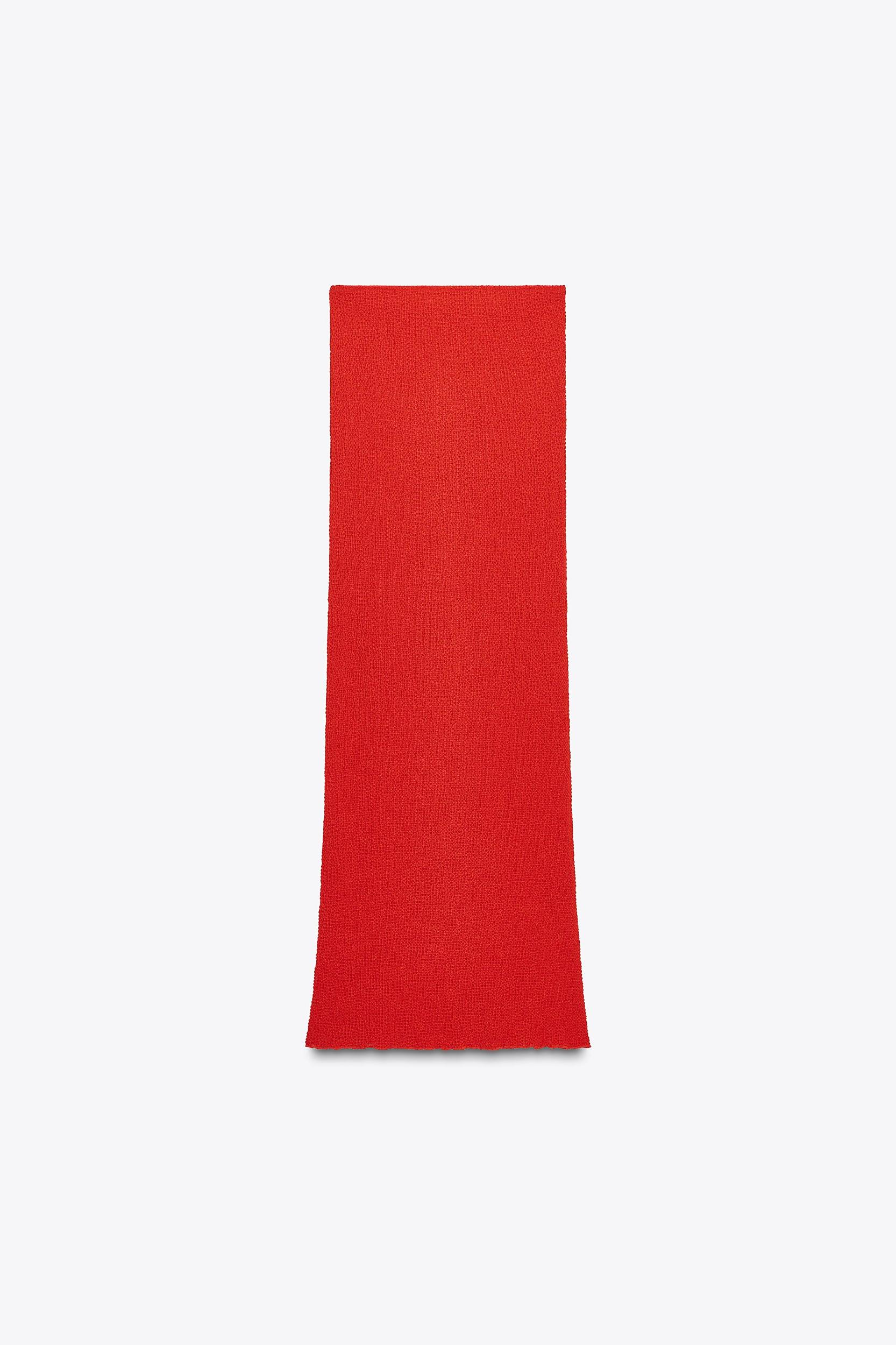 TEXTURED LONG SKIRT Product Image