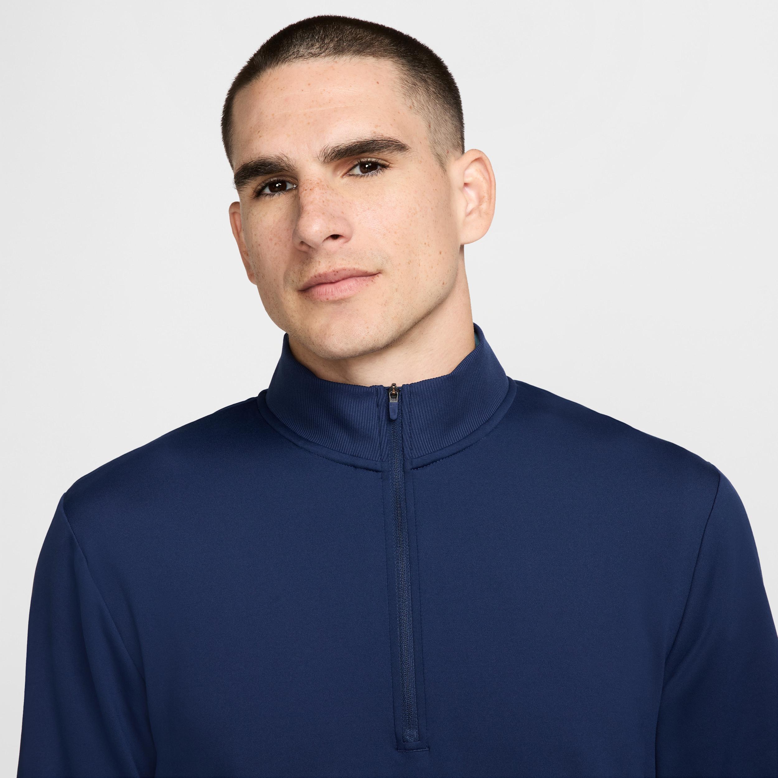 Nike Mens Tour 1/2-Zip Golf Top | FZ7522-410 Product Image