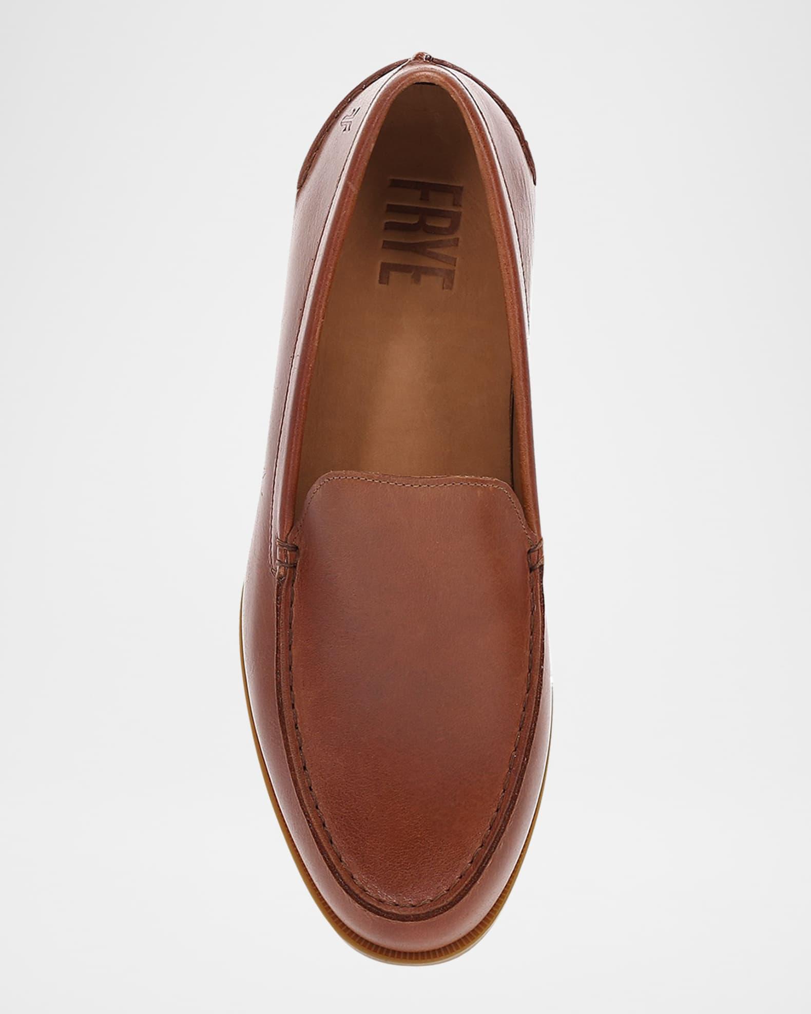 Womens Noto Leather Loafers Product Image