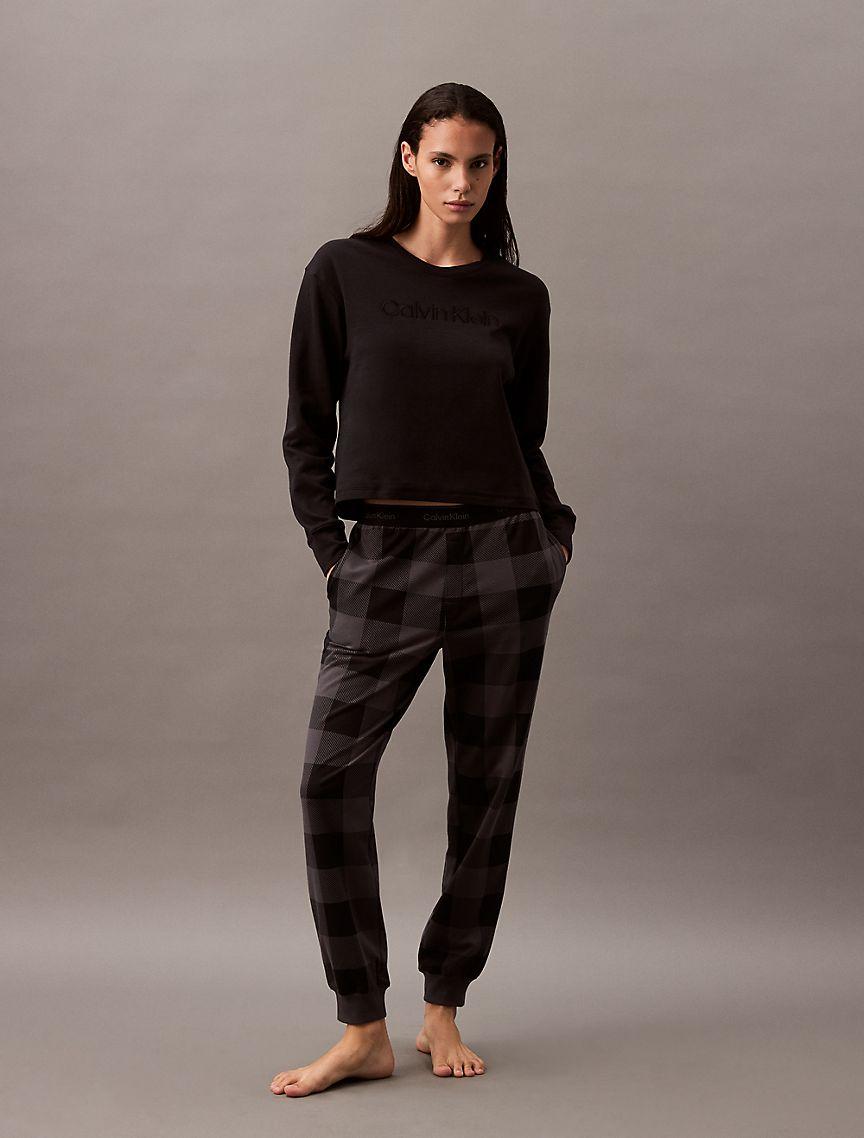 Modern Cotton Holiday Joggers Product Image