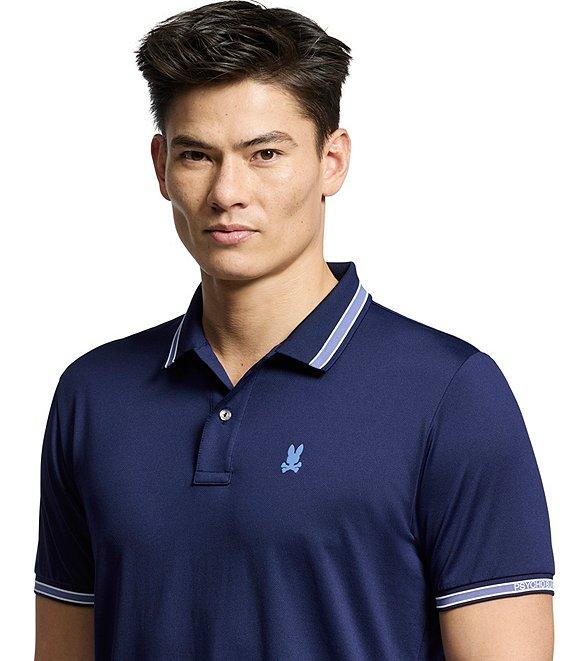 Psycho Bunny Forrest Sport Pique Short Sleeve Polo Shirt Product Image