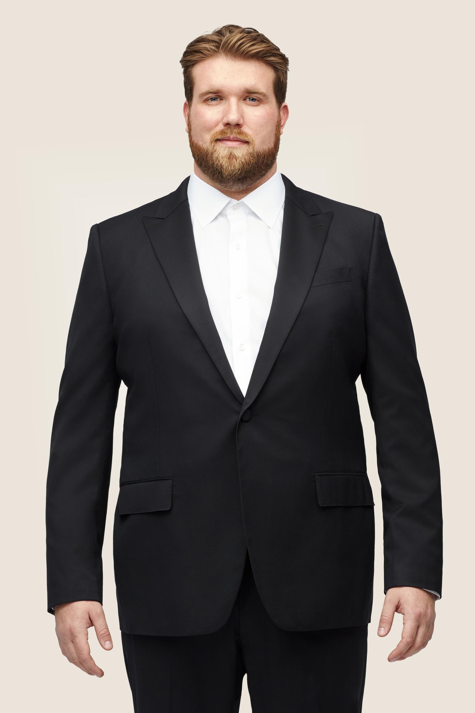 Italian Performance Tuxedo Jacket Extended Sizes Product Image