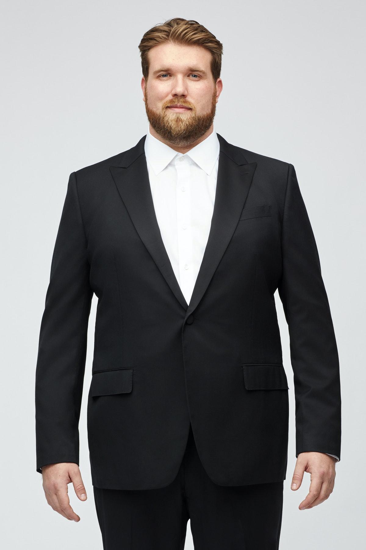 Italian Performance Tuxedo Jacket Extended Sizes Product Image