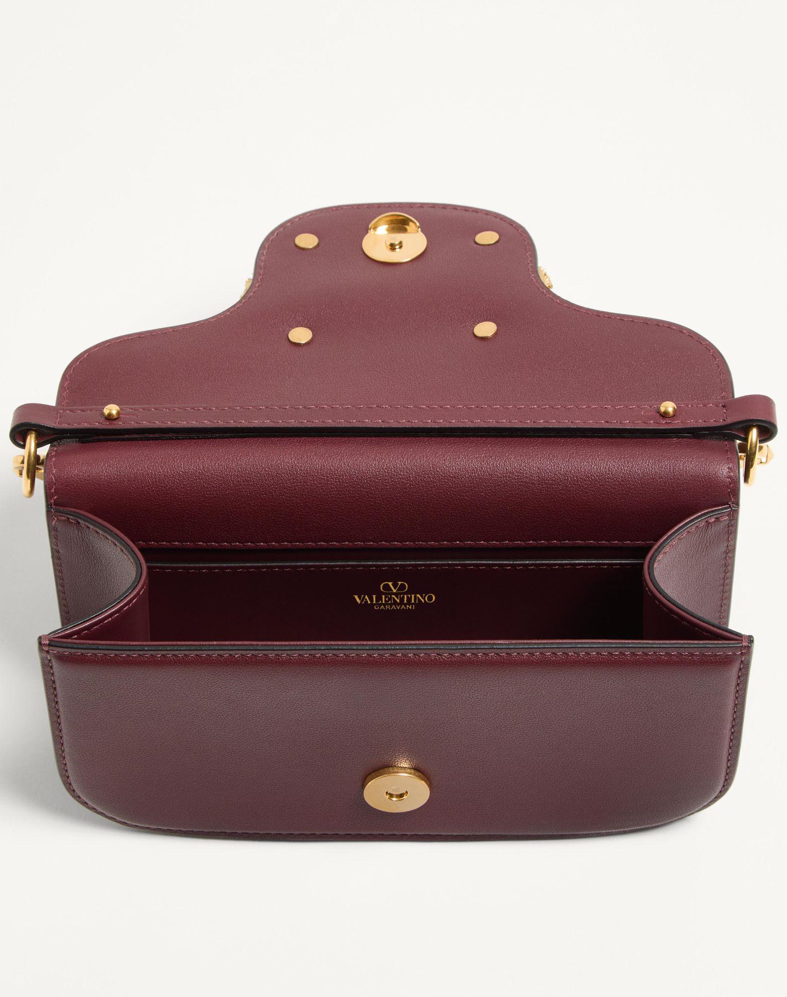 Valentino Garavani Locò Small Shoulder Bag In Calfskin With Jewel Logo Product Image