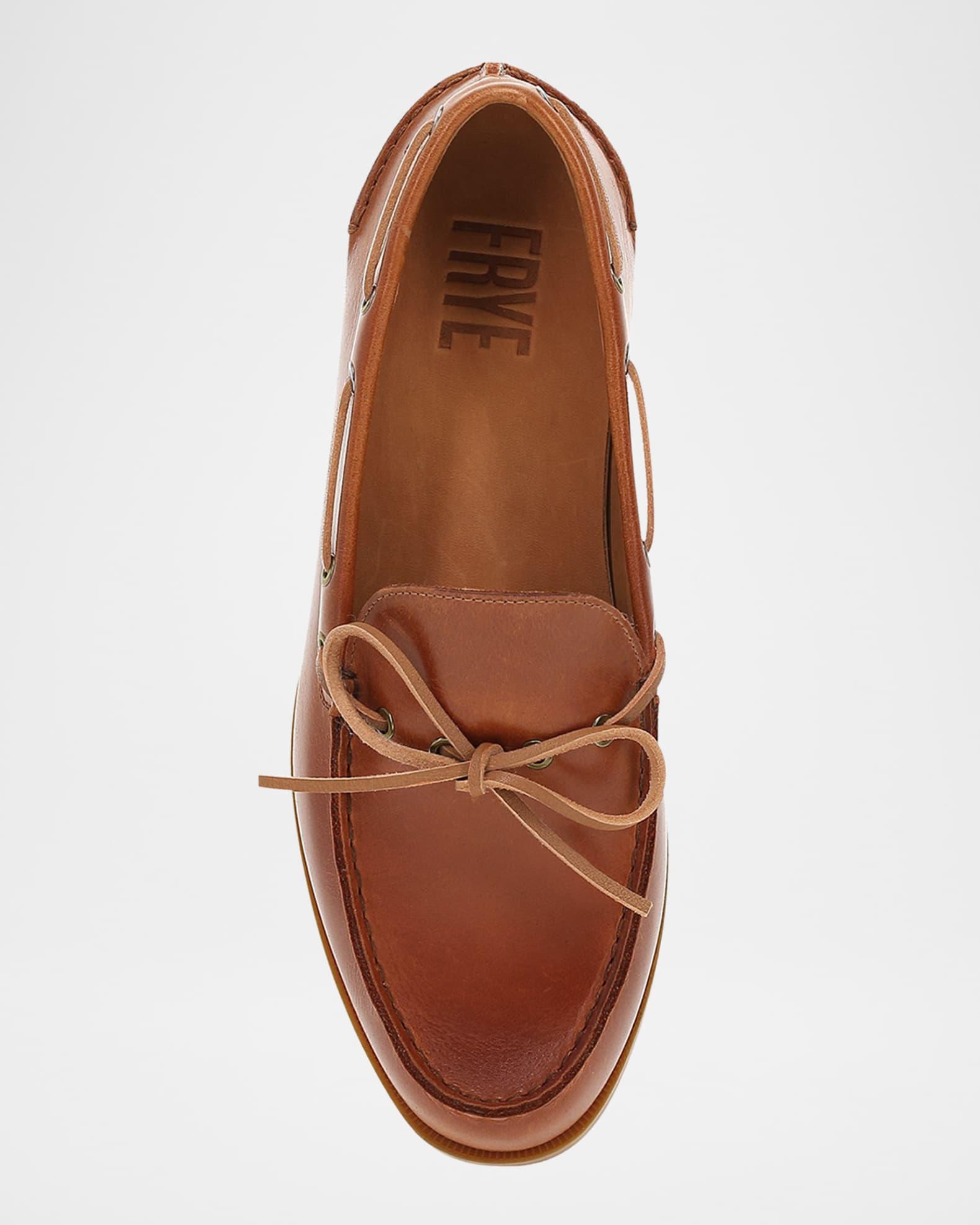 Men's Mason Leather Boat Shoes Product Image